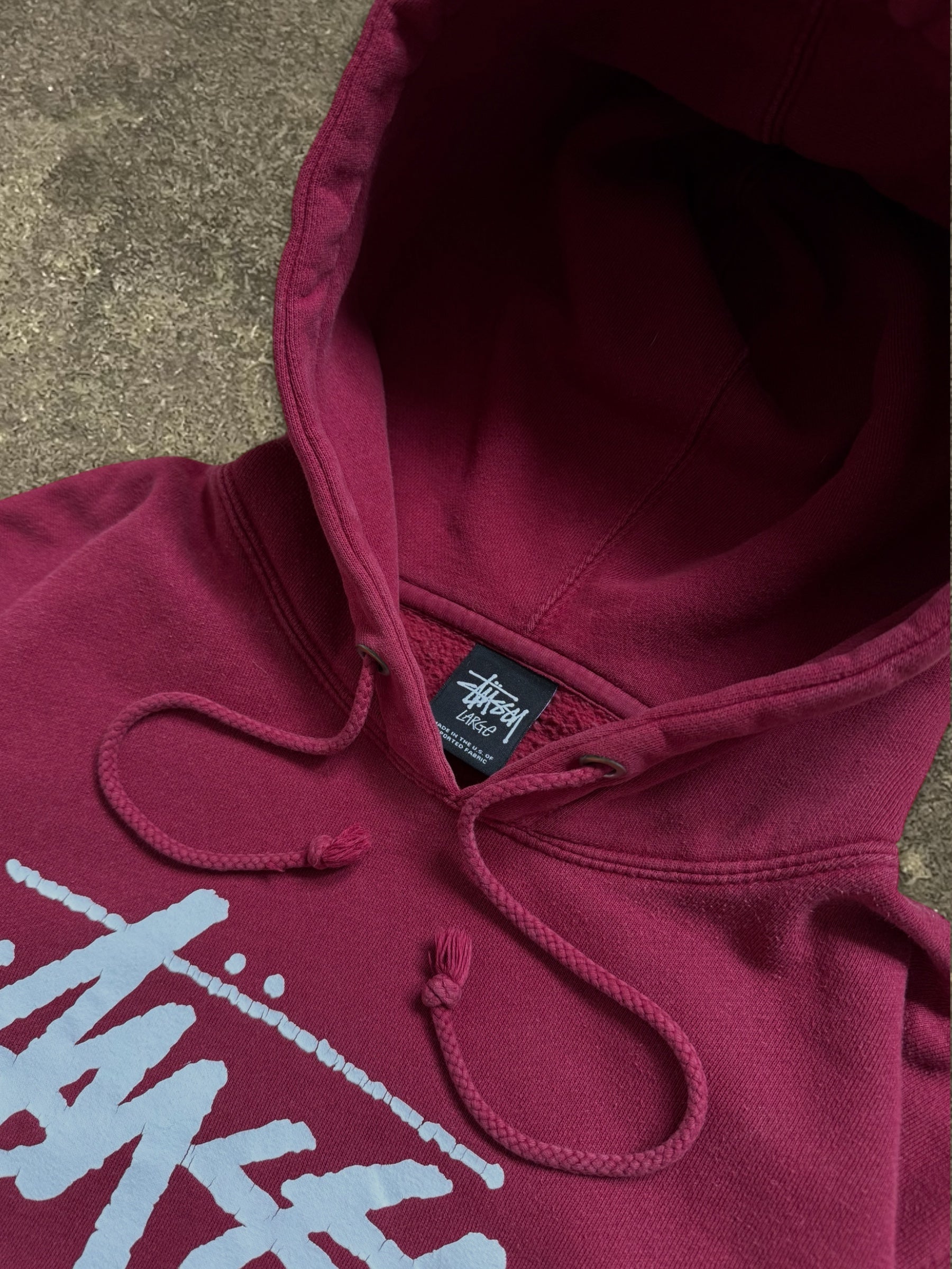 STÜSSY BIG LOGO HOODIE