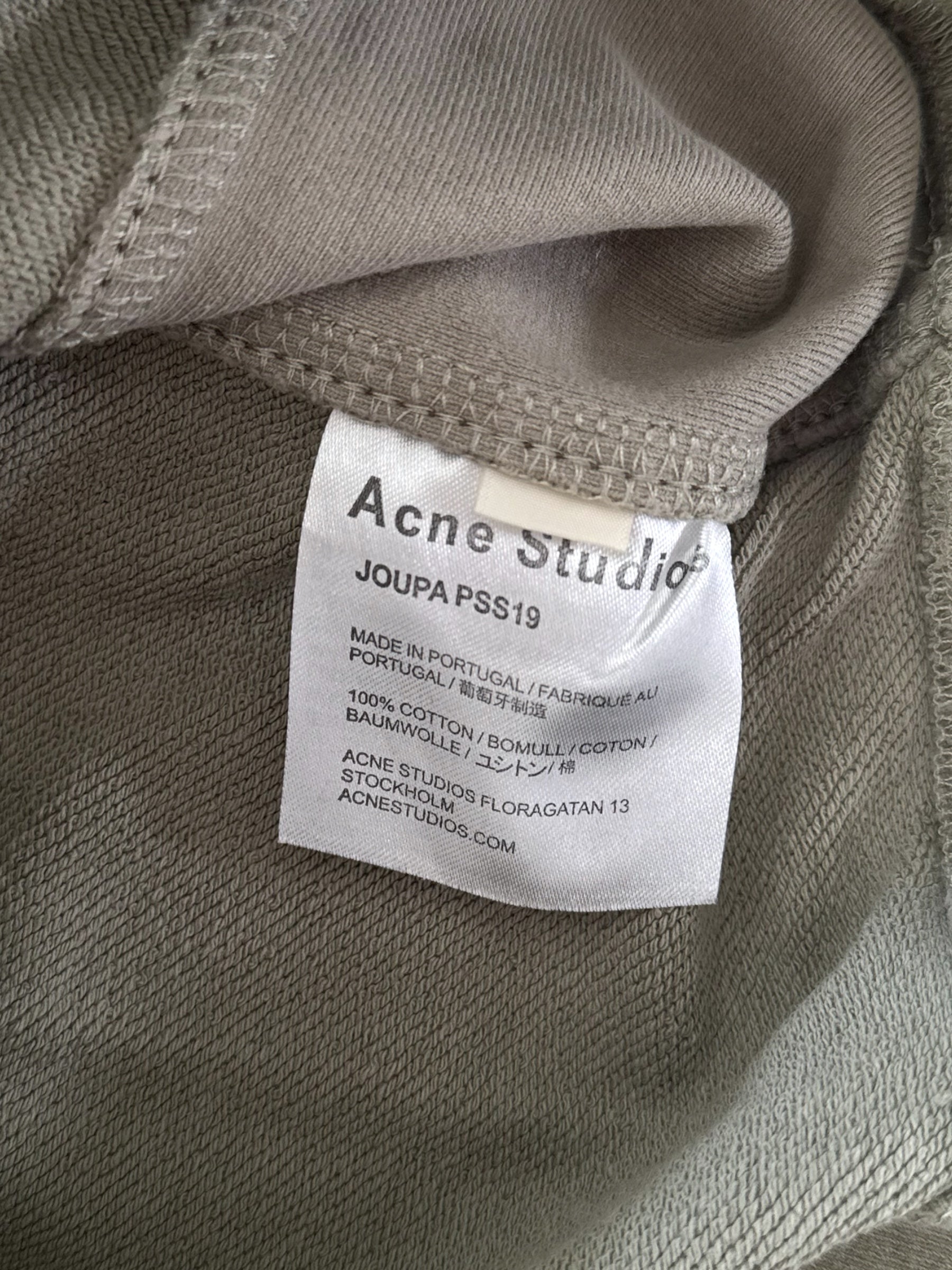 ACNE STUDIOS JOUPA SWEATSHIRT