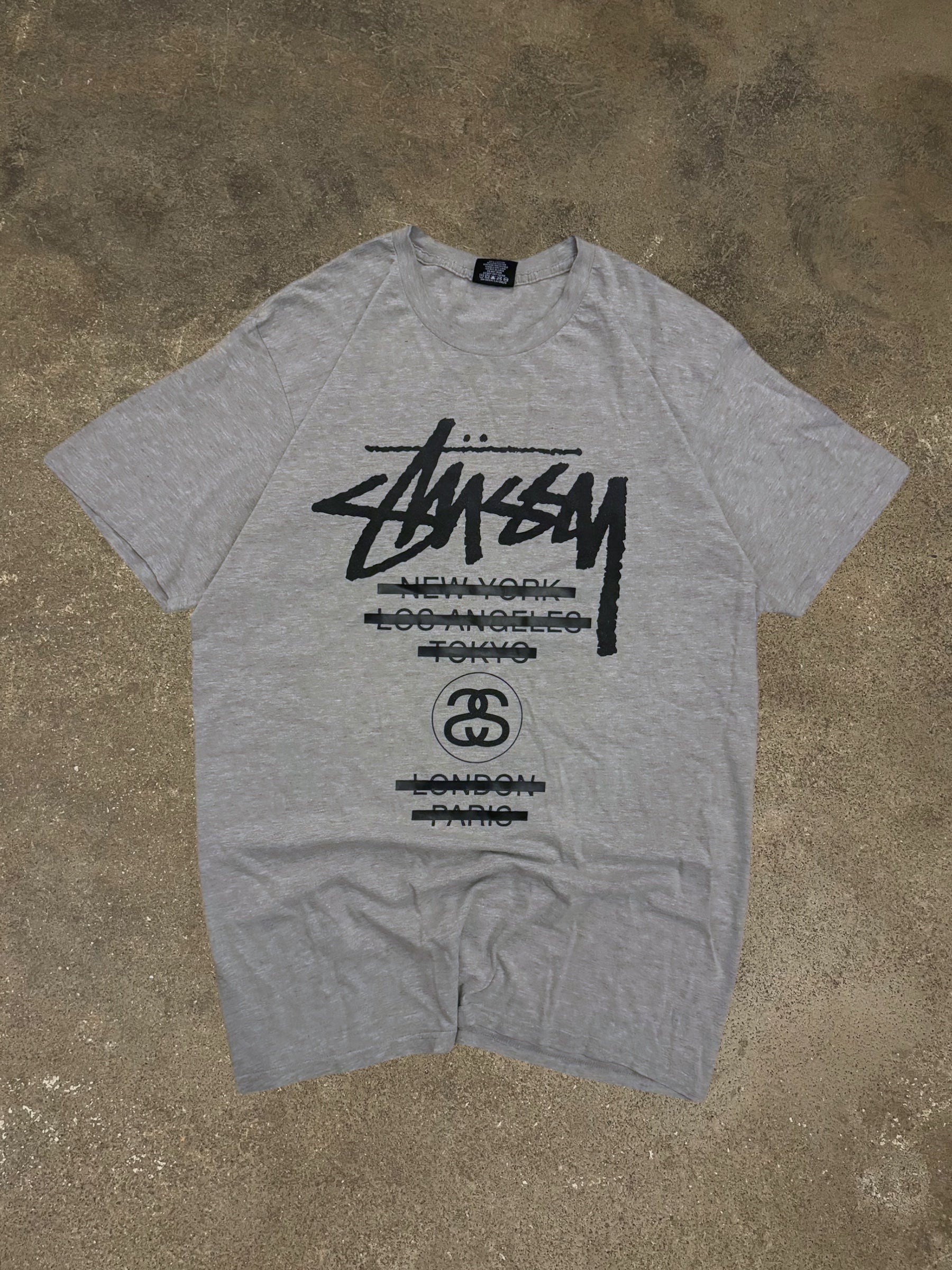 STÜSSY CENSORED WORLD TOUR T-SHIRT