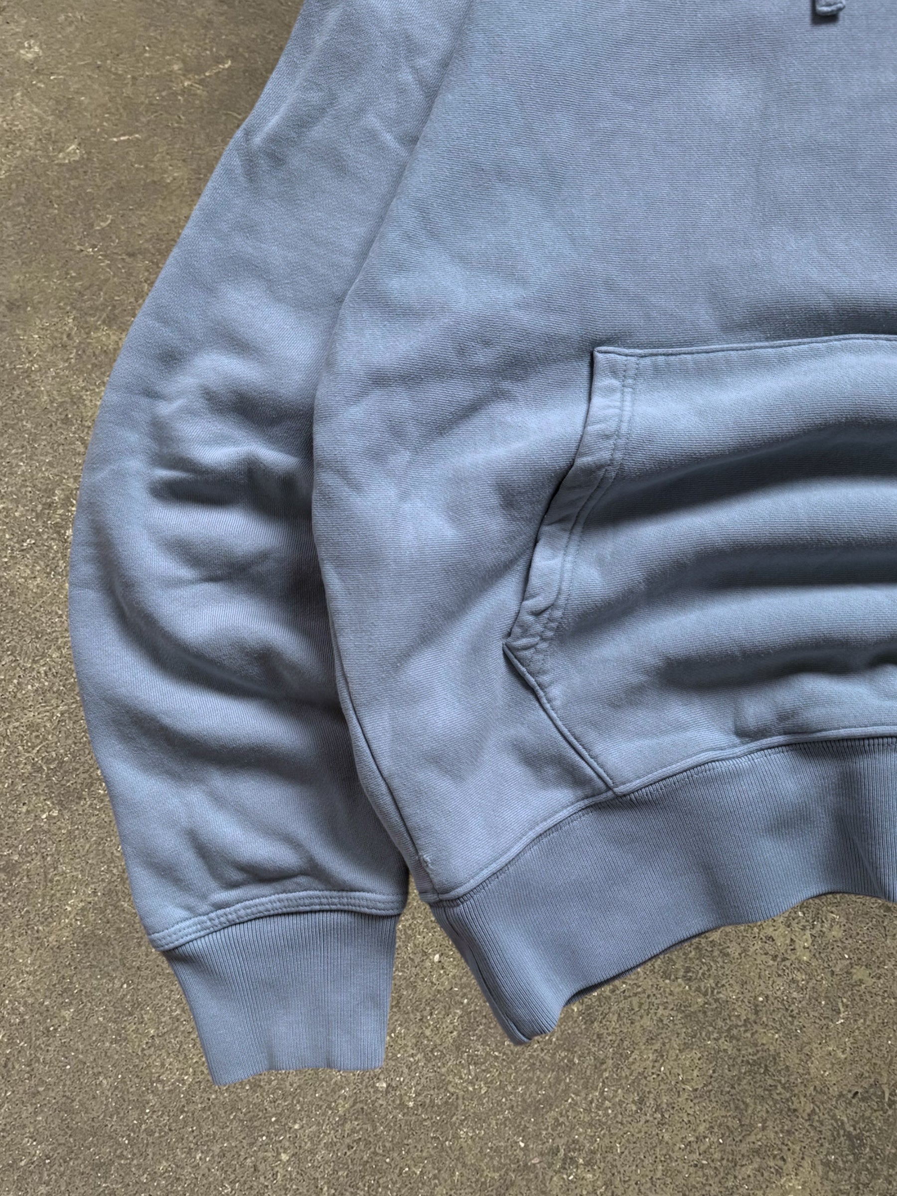 STÜSSY BABY BLUE STOCK LOGO HOODIE