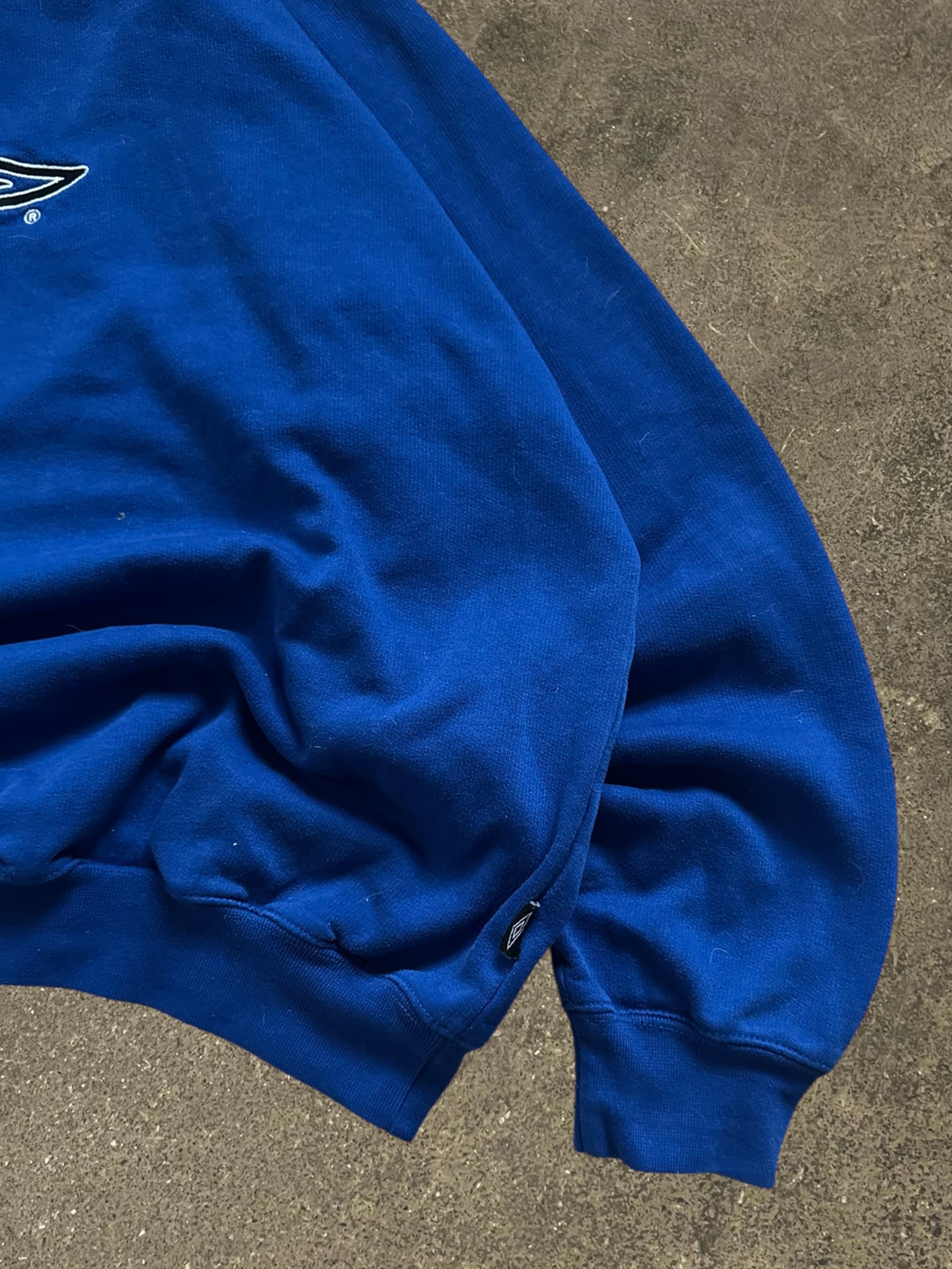 VINTAGE BLUE UMBRO LOGO SWEATSHIRT