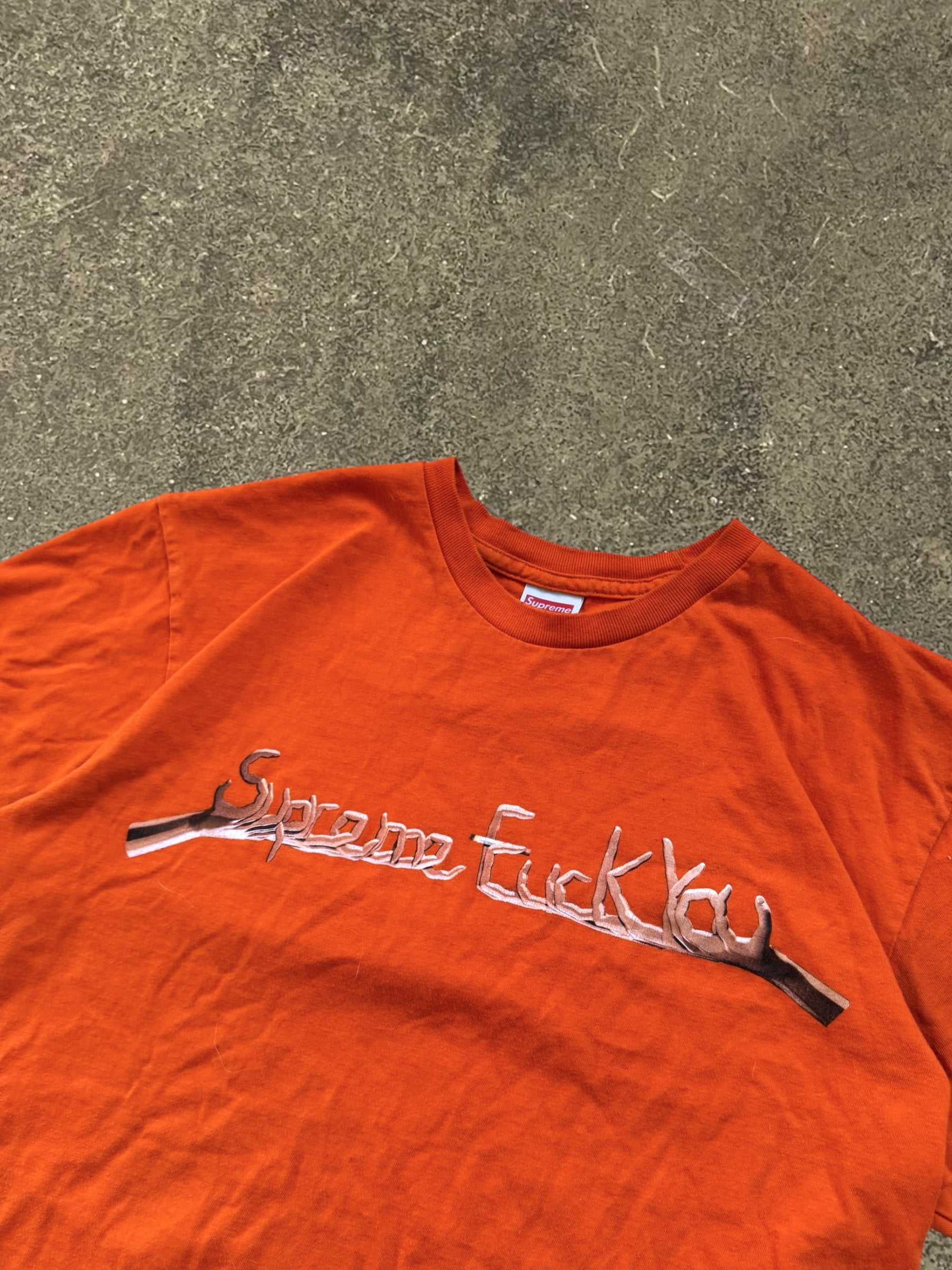 SUPREME FW18 F*CK YOU T-SHIRT