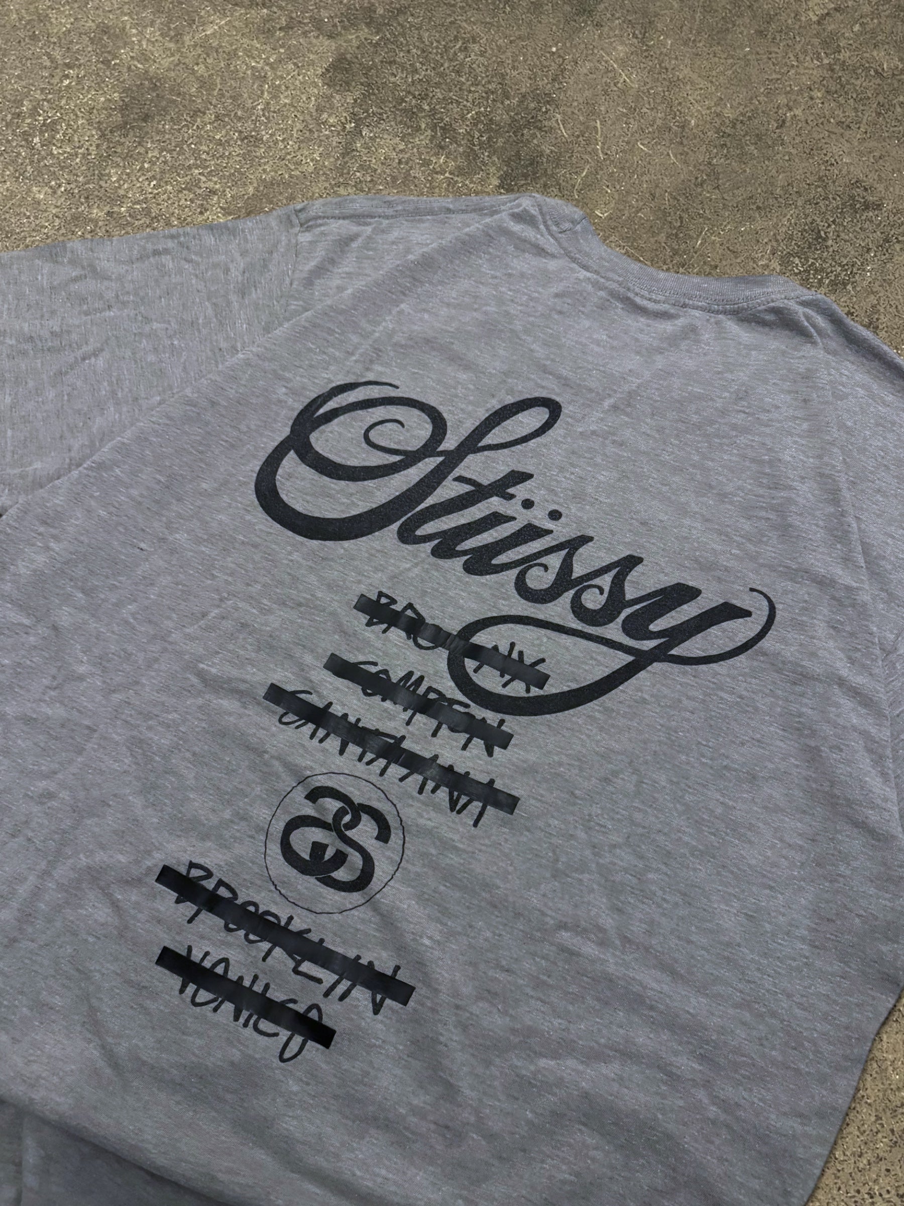 STÜSSY CENSORED WORLD TOUR T-SHIRT