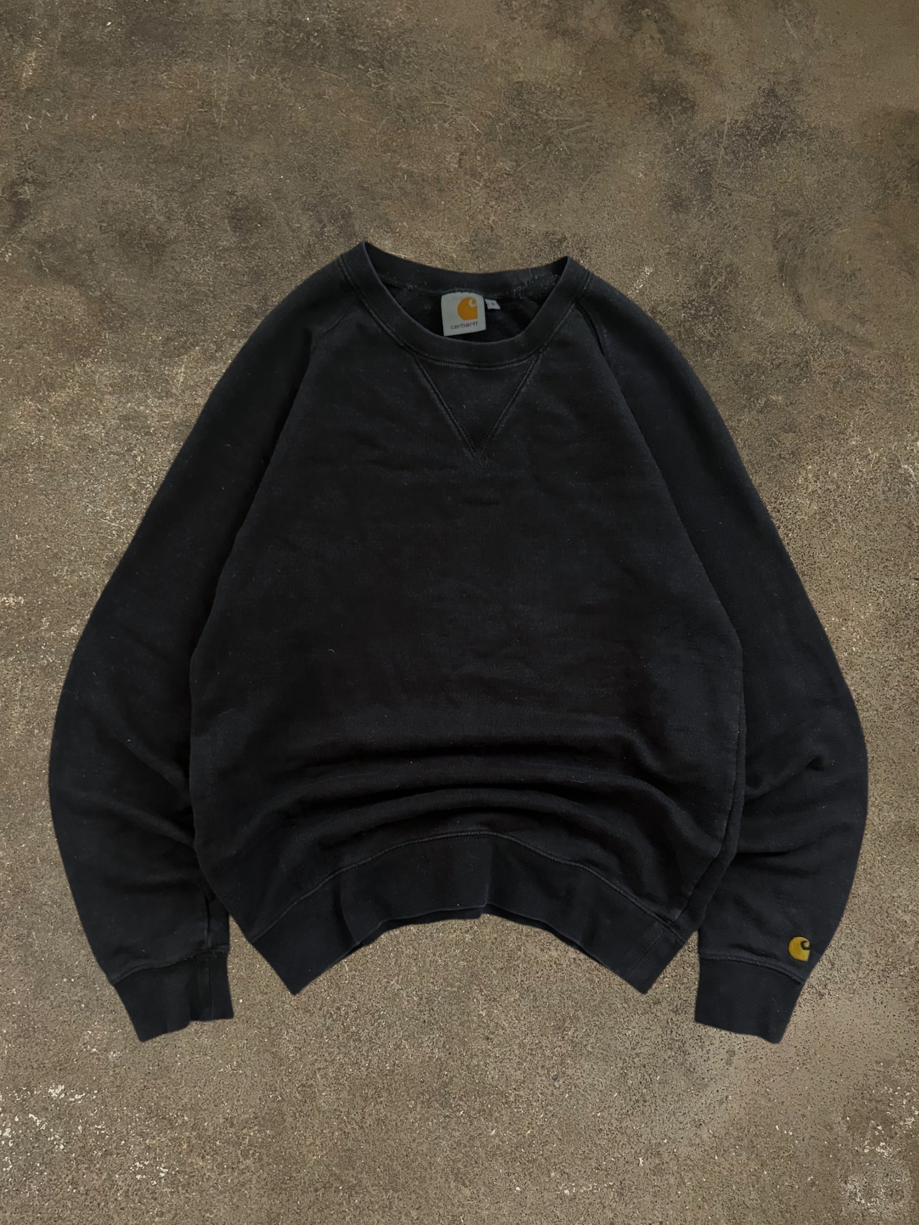 CARHARTT BLACK CHASE SWEATSHIRT