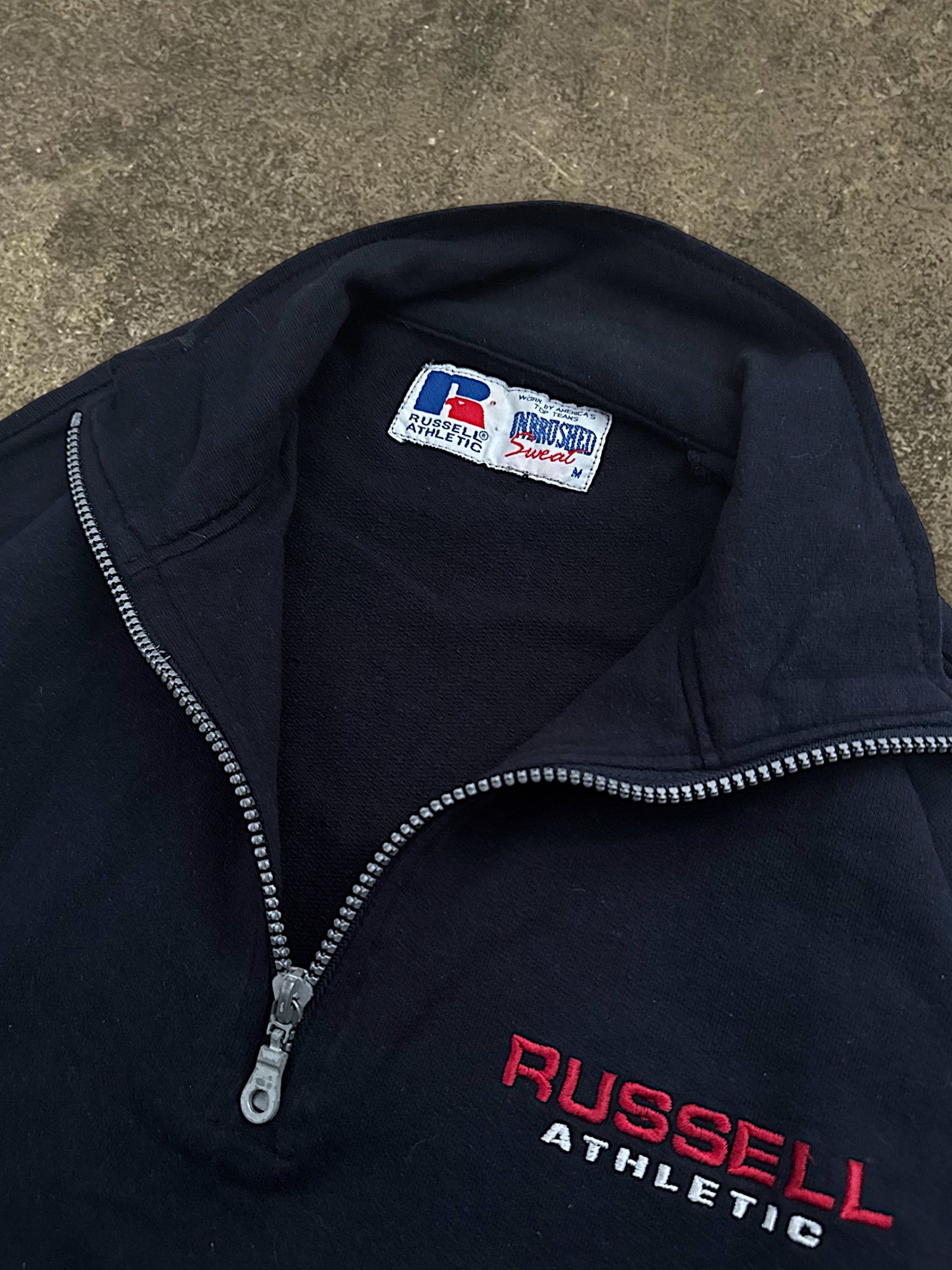 VINTAGE RUSSELL QUARTER-ZIP SWEATSHIRT