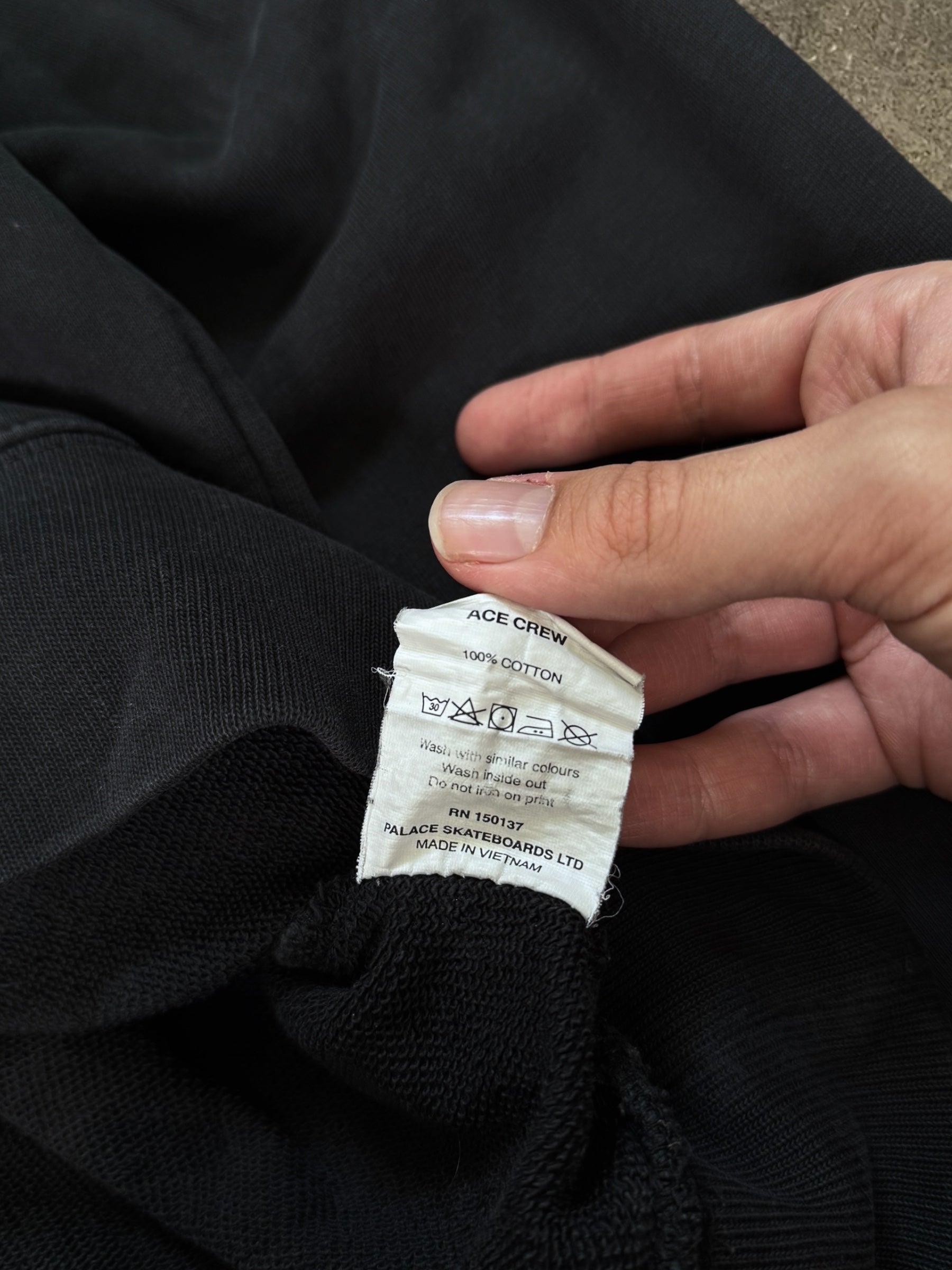 PALACE ACE LOGO SWEATSHIRT