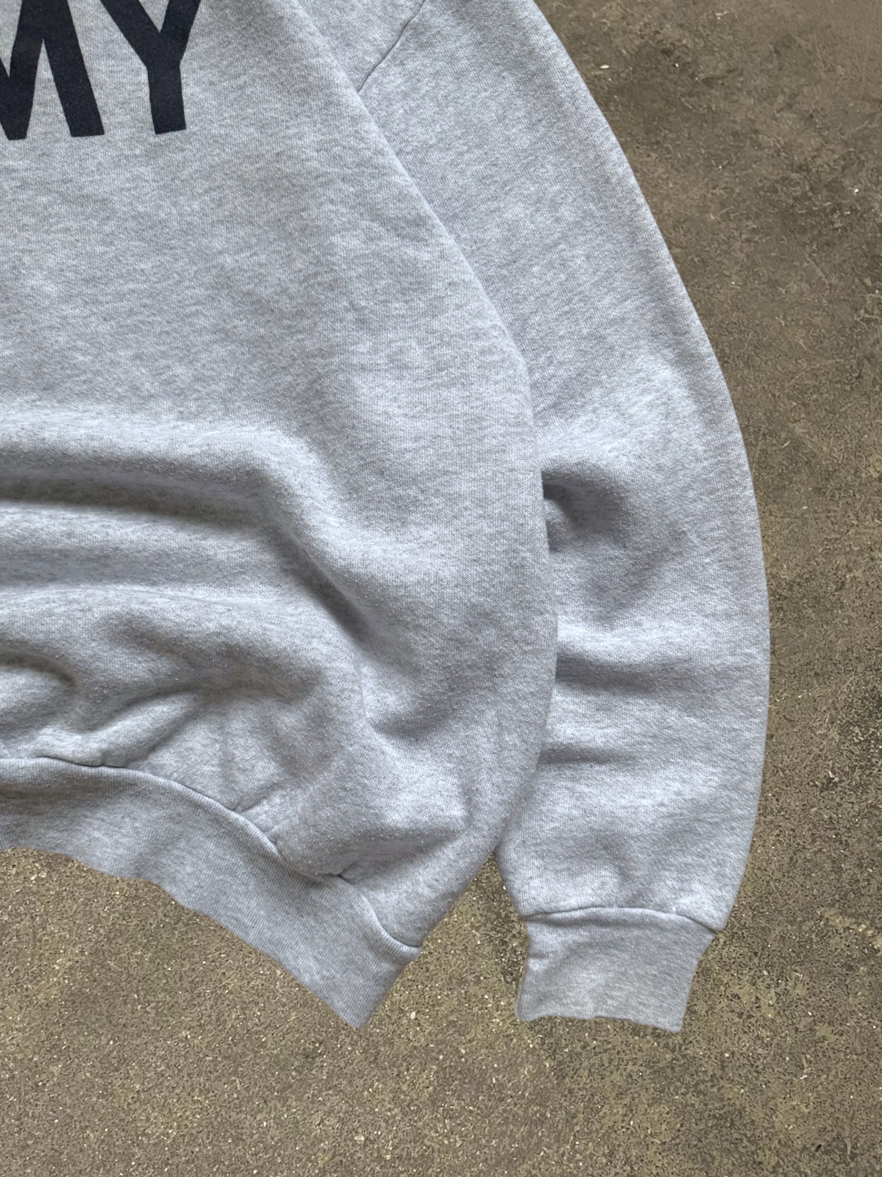 VINTAGE GREY ”ARMY” SWEATSHIRT
