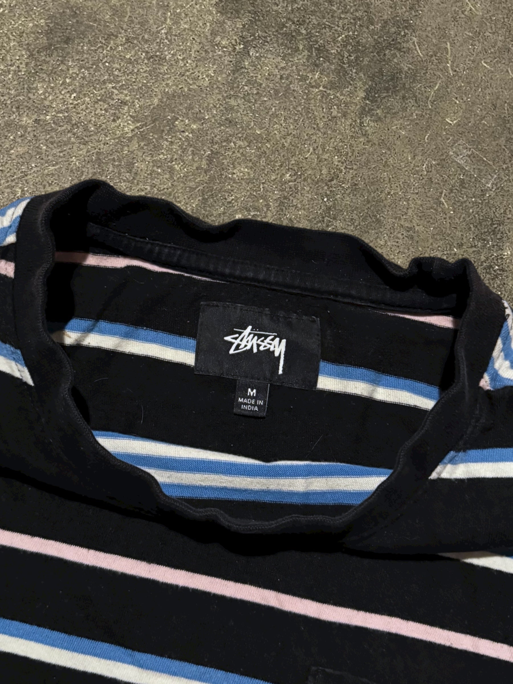 VINTAGE STÜSSY STRIPED T-SHIRT