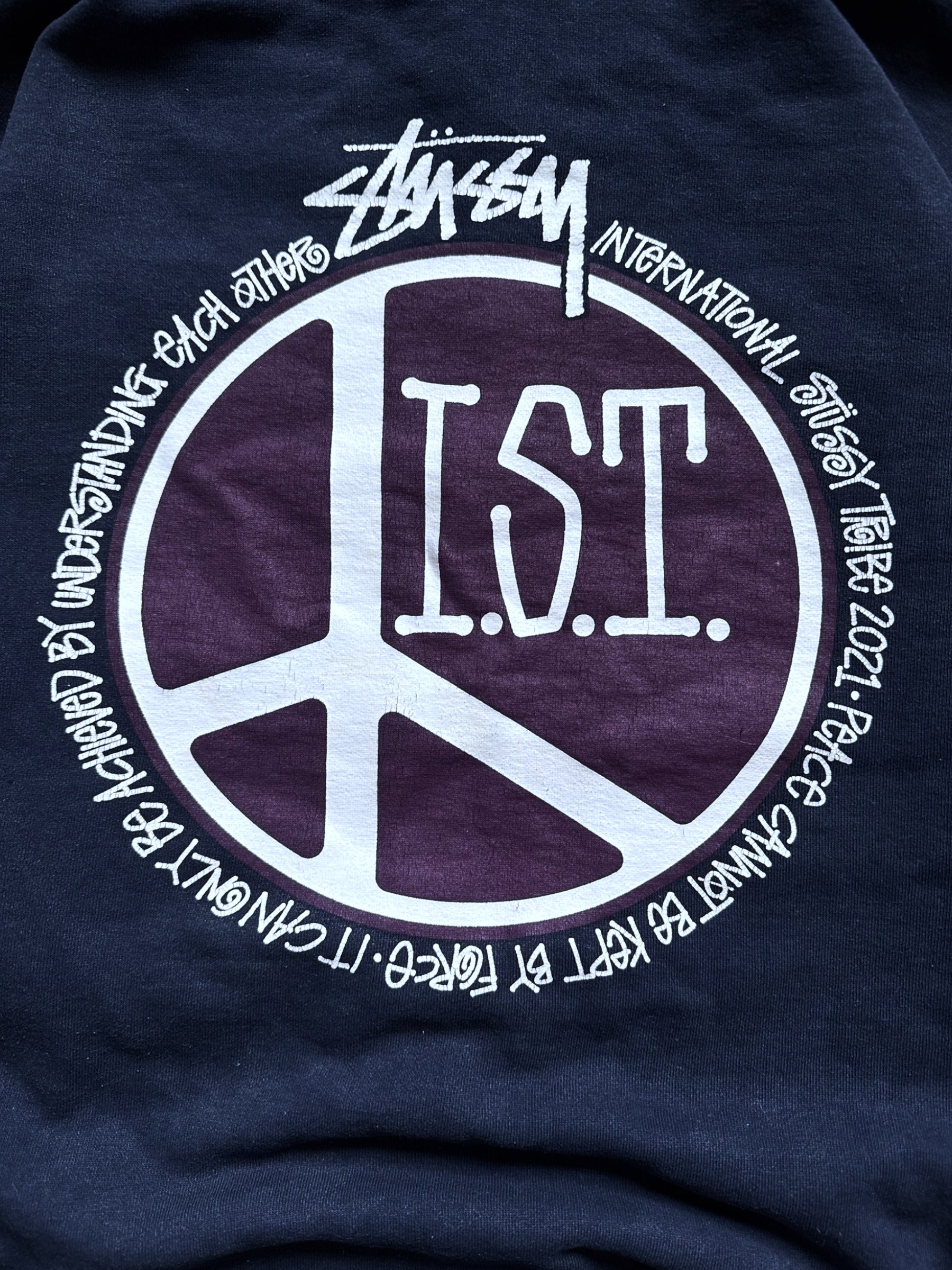 STÜSSY PEACE DOT HOODIE