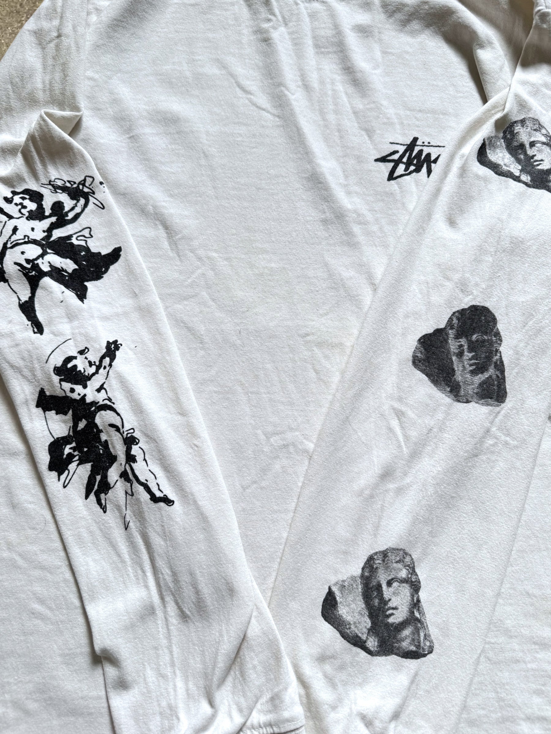 STÜSSY PIGMENT DYED ANGELS LONGSLEEVE