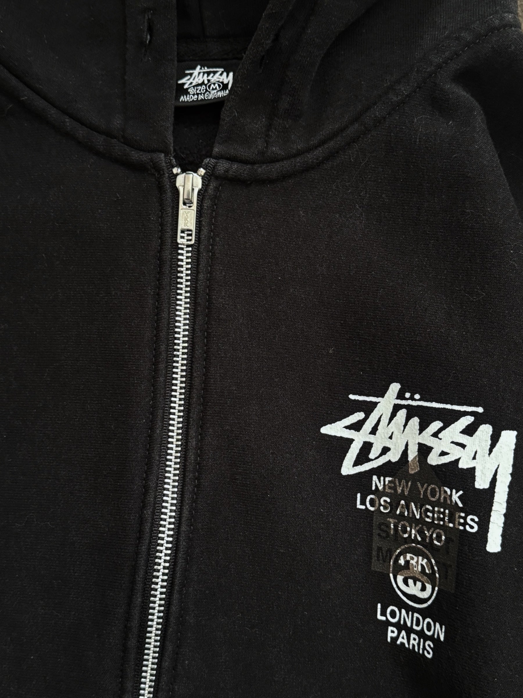 STÜSSY X DOVER STREET MARKET WORLD TOUR HOODIE