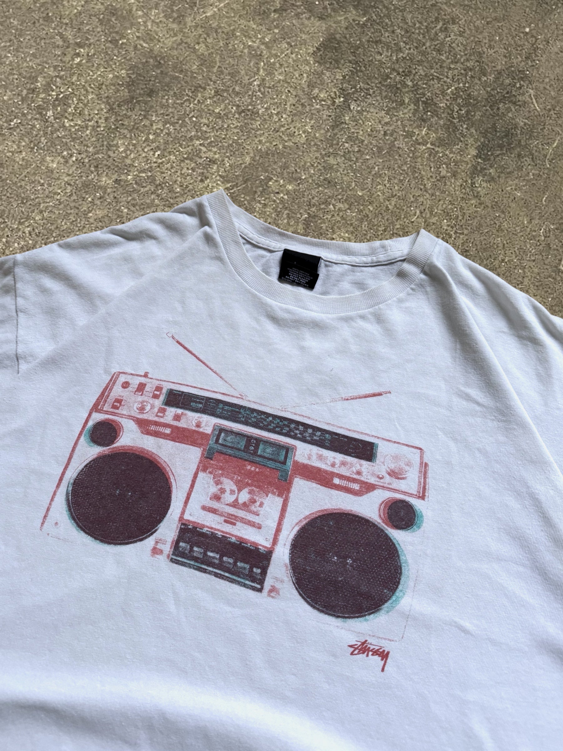 VINTAGE STÜSSY RADIO T-SHIRT