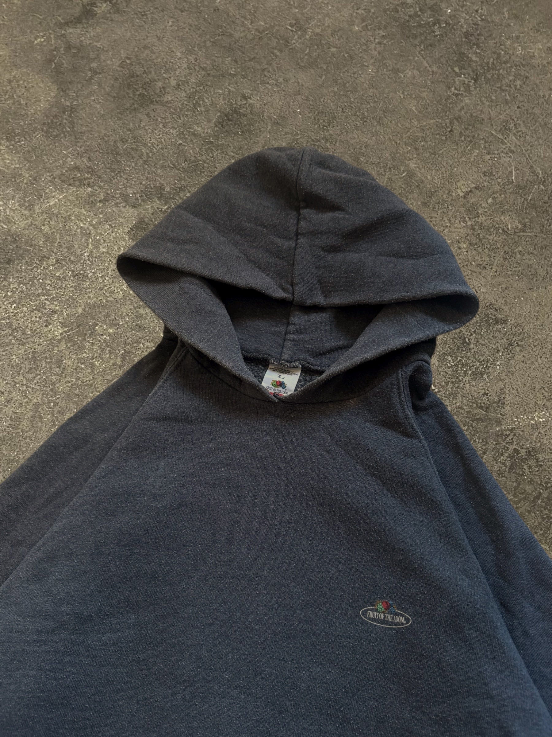 VINTAGE 90S FRUIT OF THE LOOM HOODIE