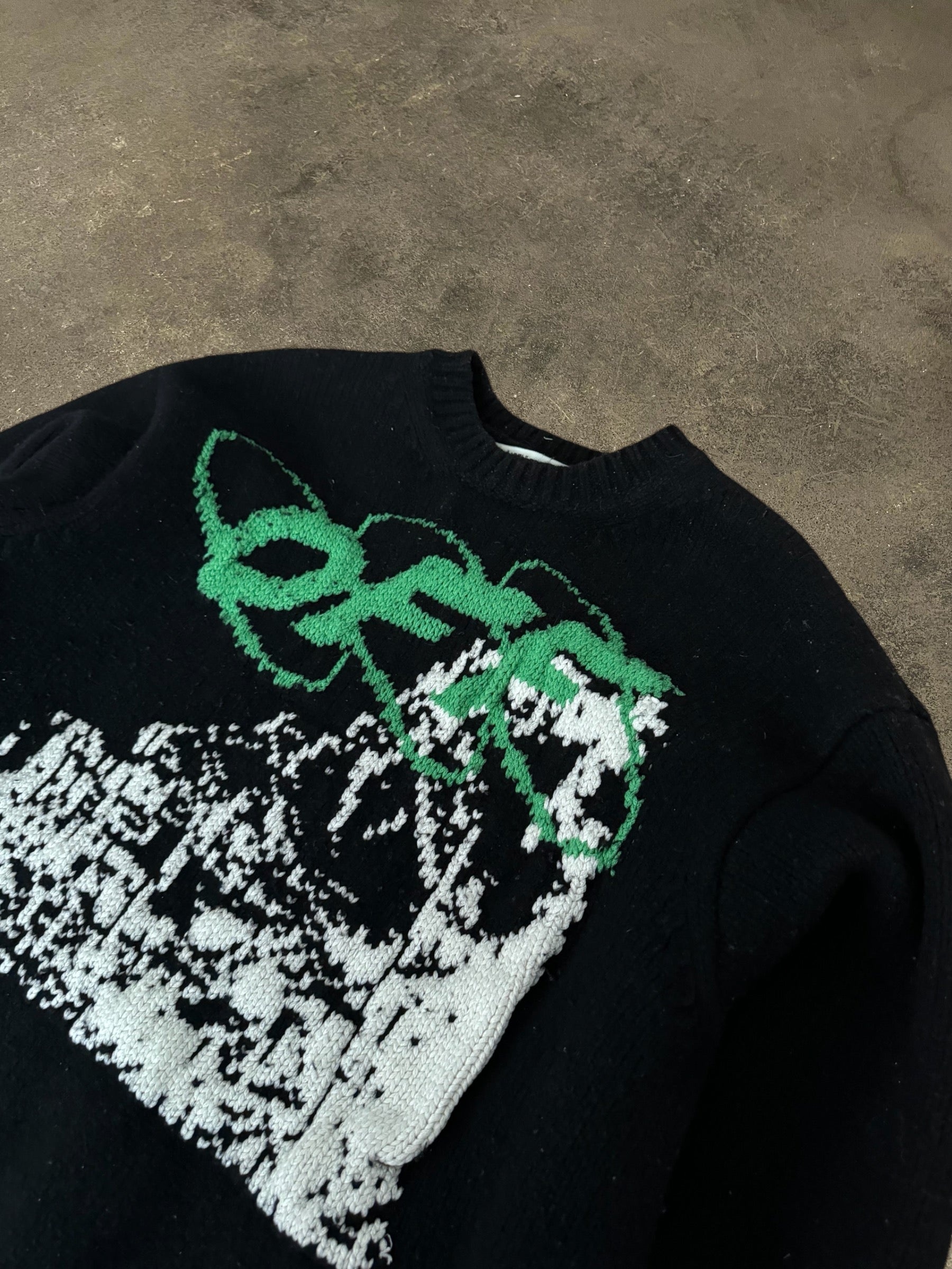 OFF-WHITE FW19 RUINED FACTORY SWEATER