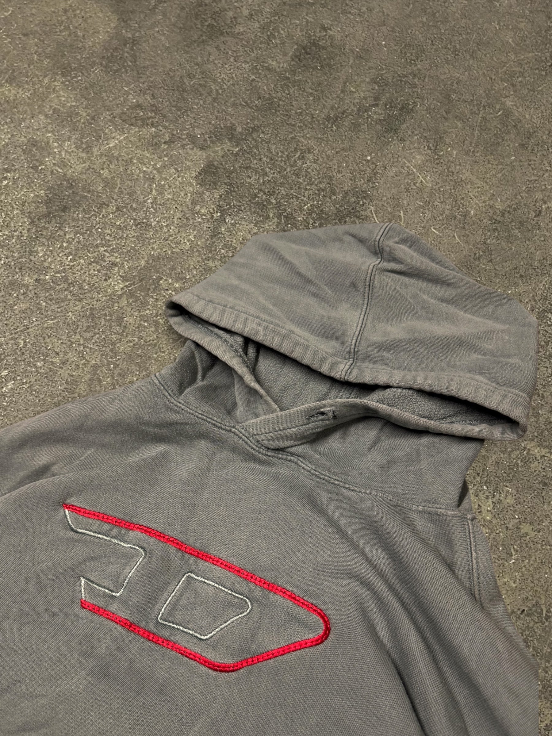 VINTAGE DIESEL LOGO HOODIE