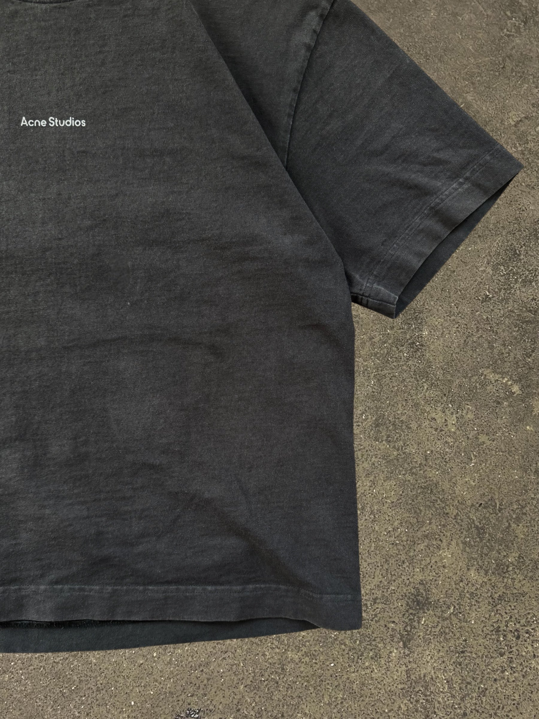 ACNE STUDIOS STAMP LOGO T-SHIRT