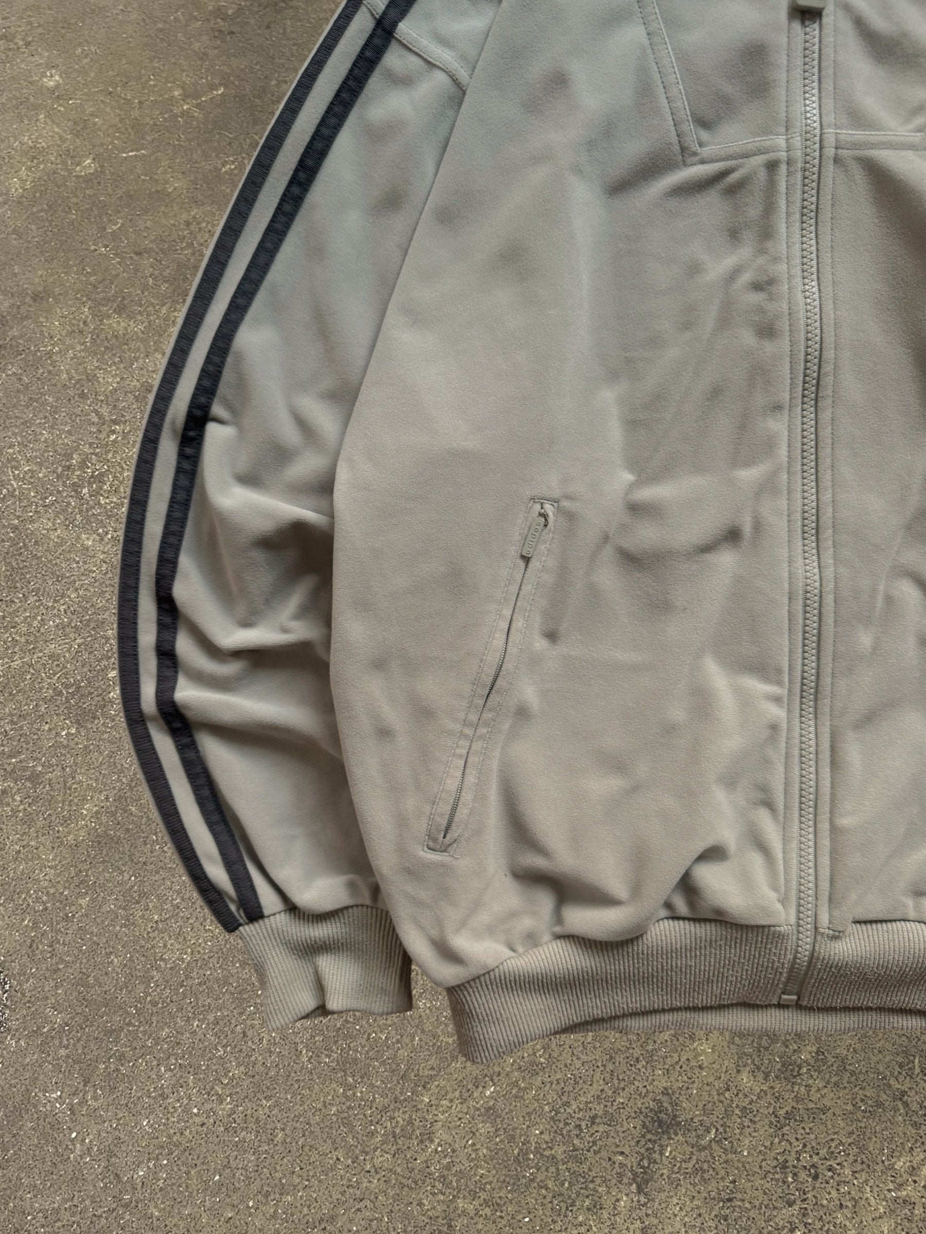 VINTAGE 90S ADIDAS FLEECE TRACK JACKET