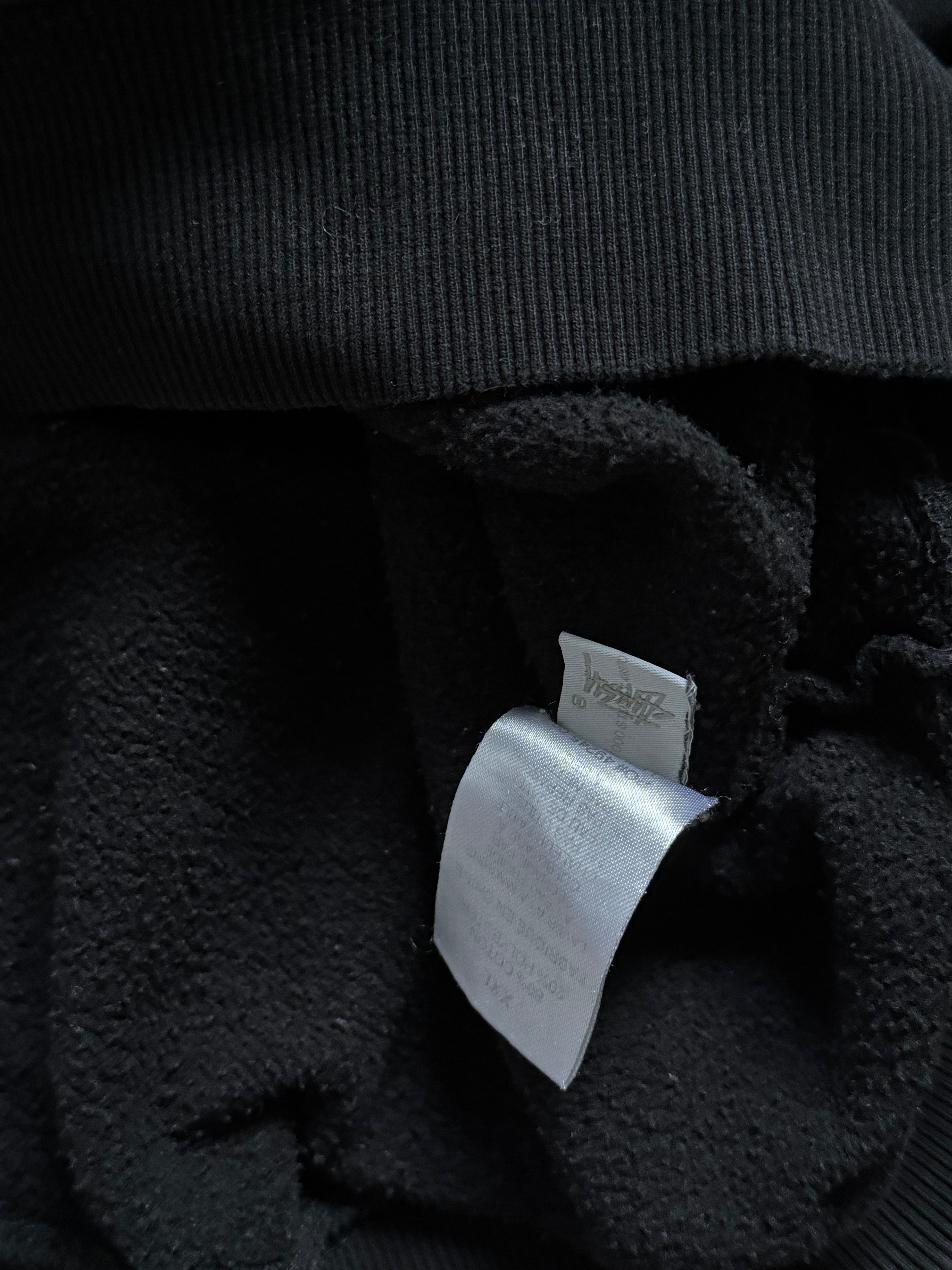 STÜSSY BLACK BASIC LOGO SWEATSHIRT