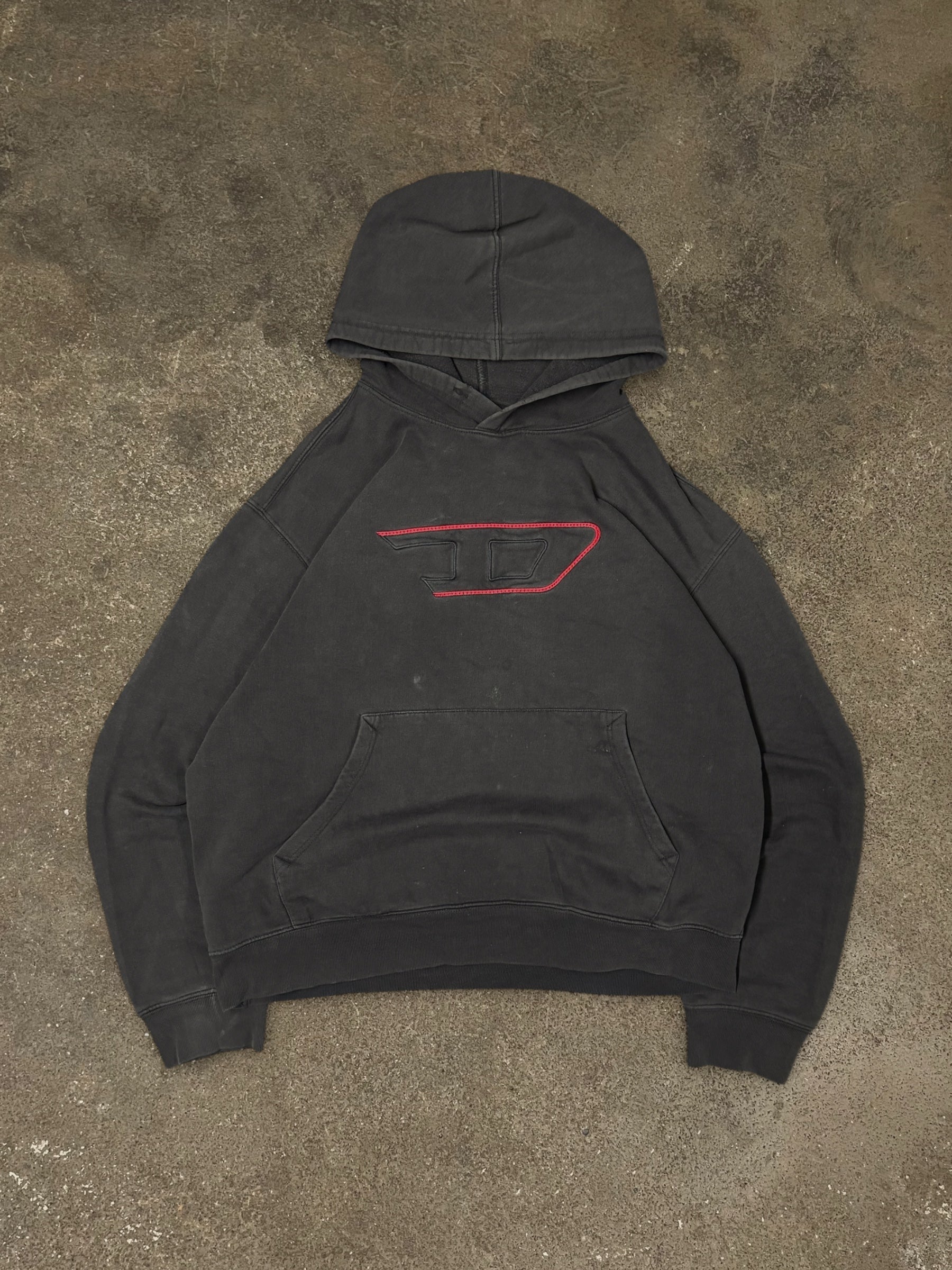 VINTAGE DIESEL LOGO HOODIE