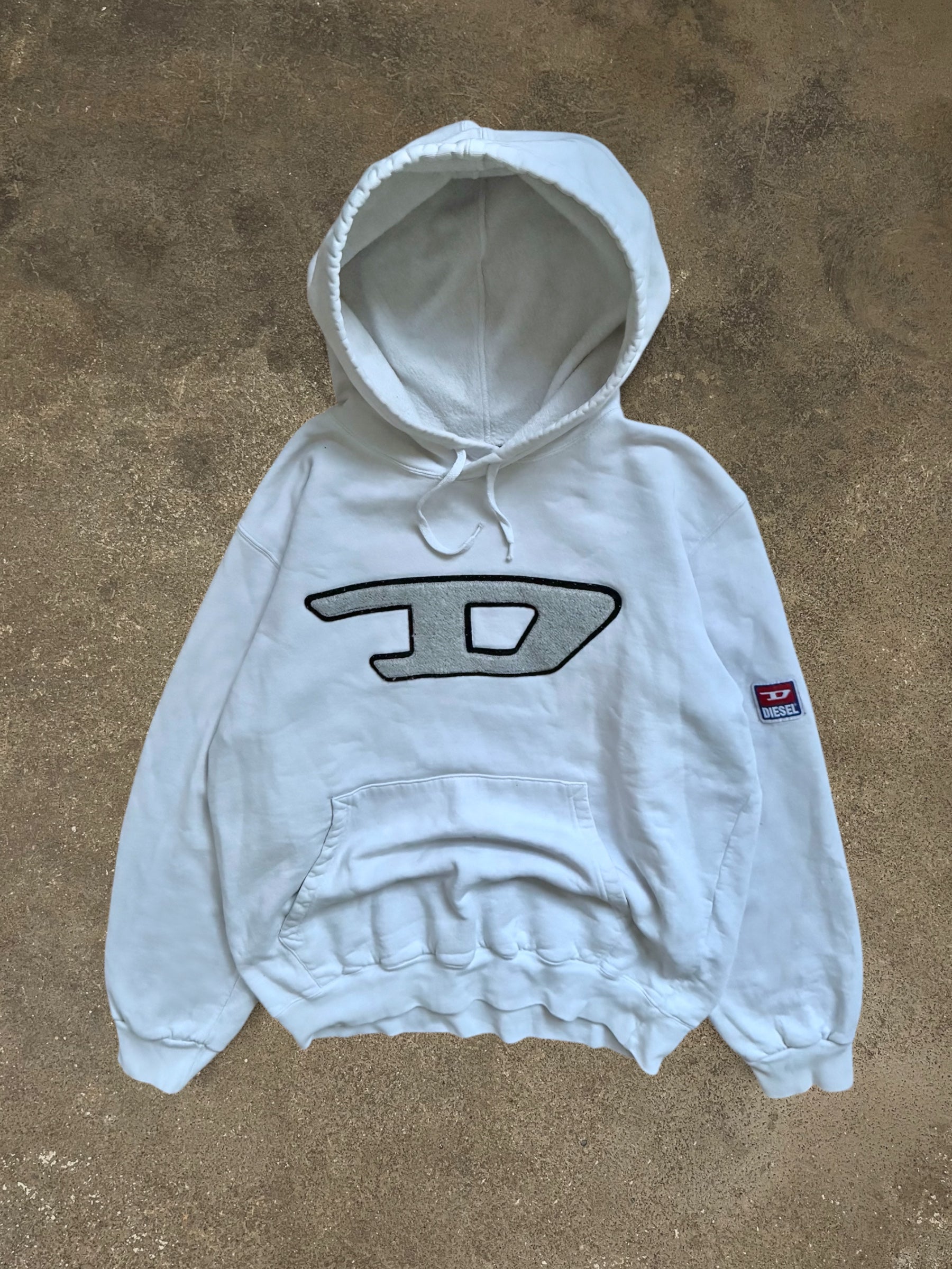 VINTAGE DIESEL LOGO HOODIE