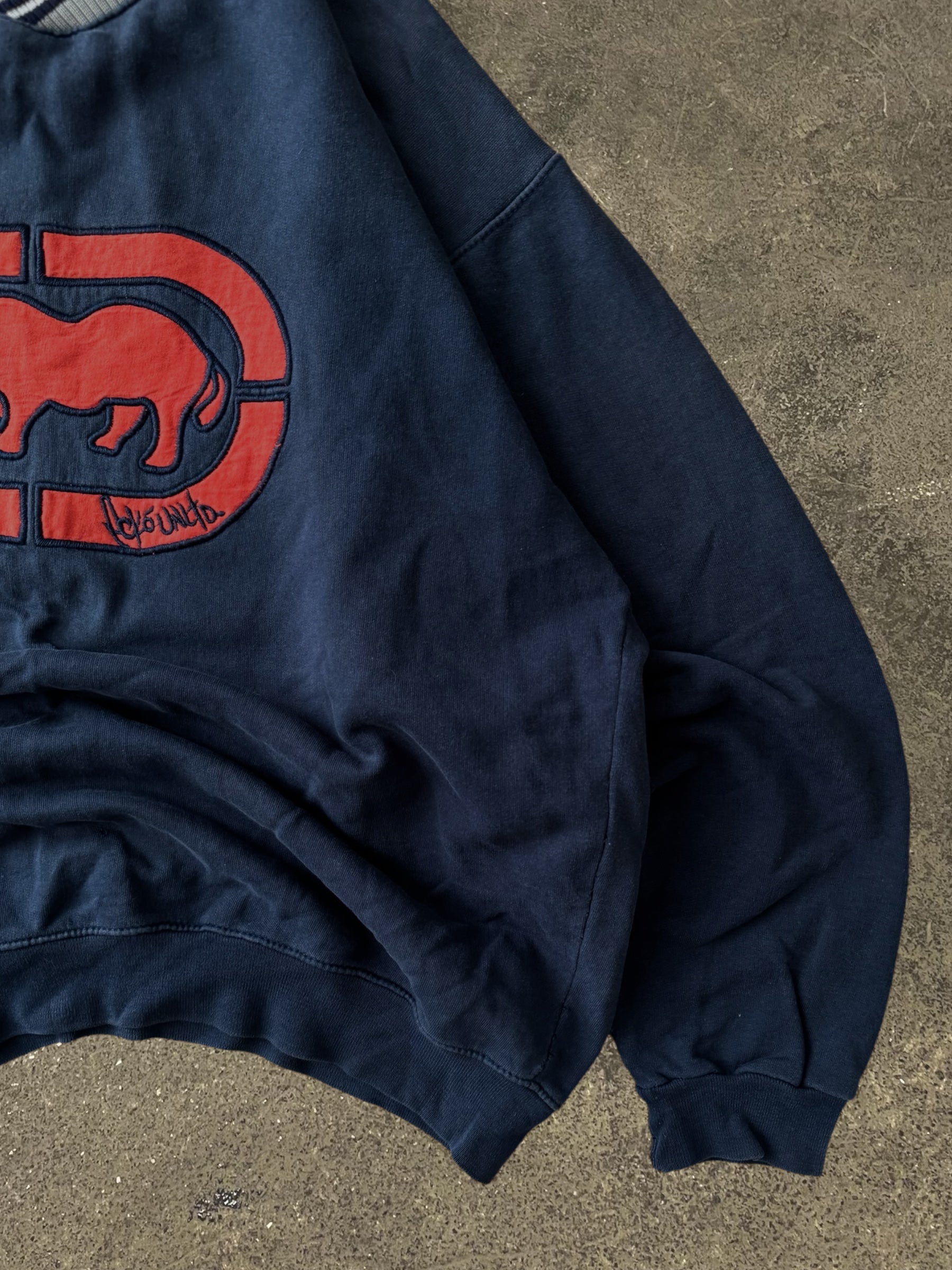 VINTAGE ECKO NAVY SWEATSHIRT