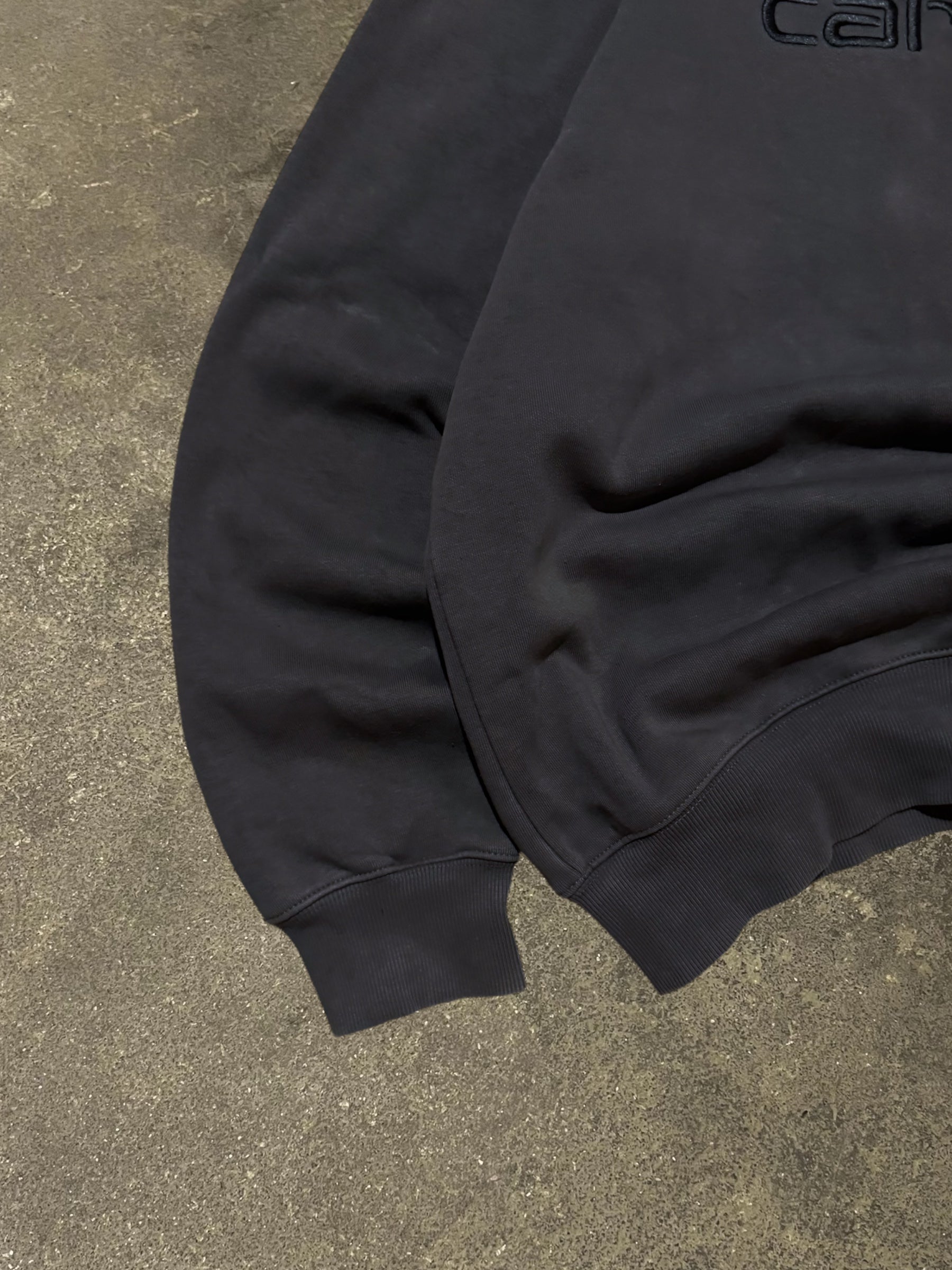 CARHARTT GREY LOGO SWEATSHIRT