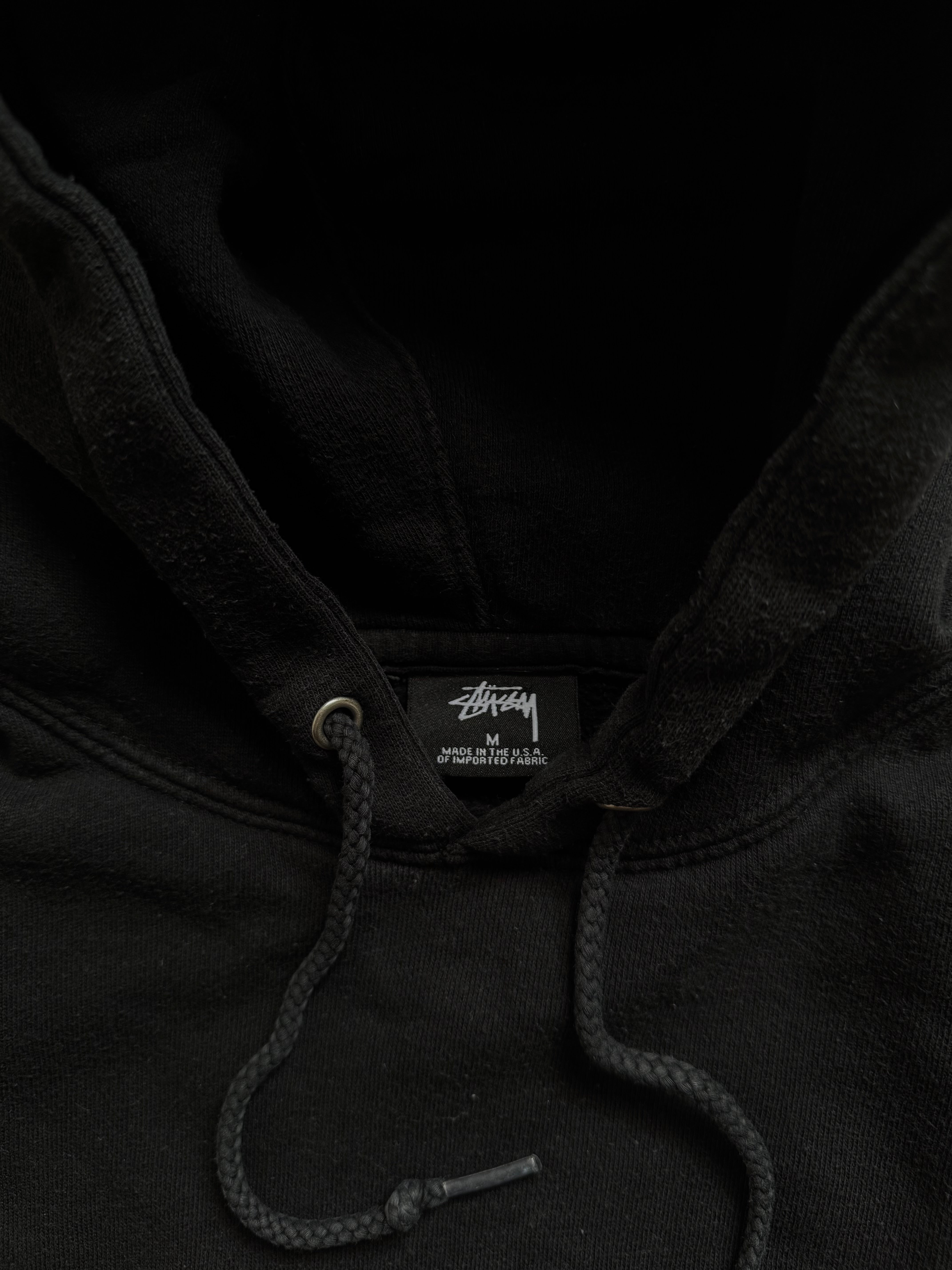 VINTAGE STÜSSY BILLIARDS APPLIQUE HOODIE