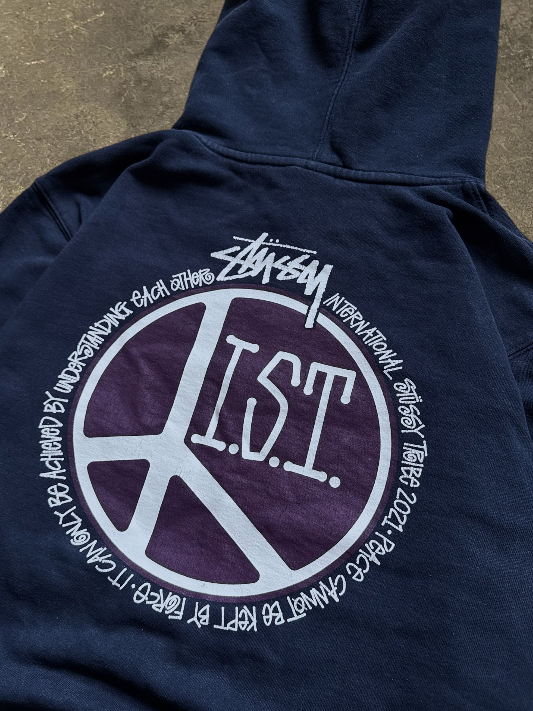 STÜSSY PEACE DOT HOODIE