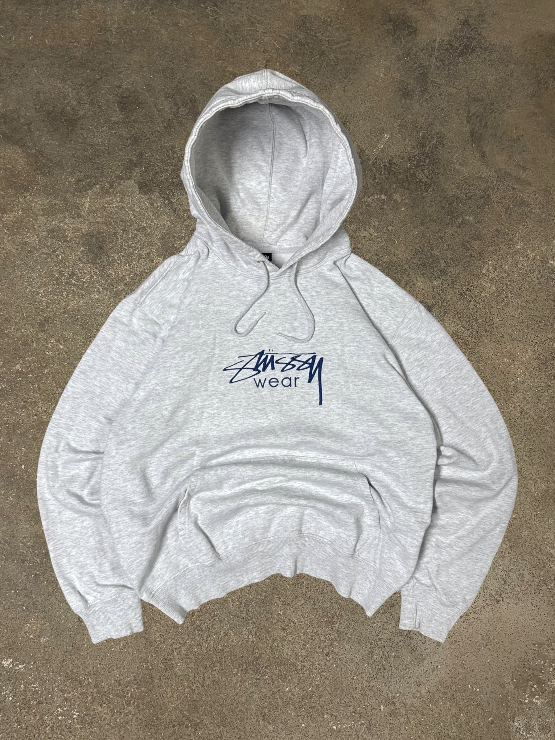 STÜSSY WEAR LOGO HOODIE