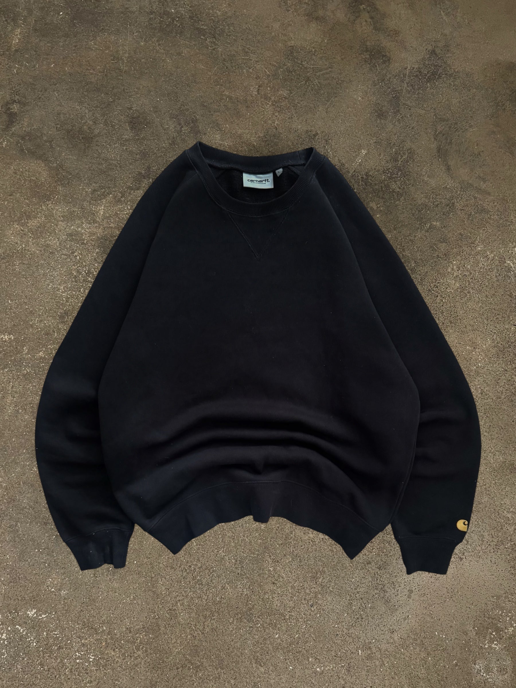 CARHARTT BLACK CHASE SWEATSHIRT