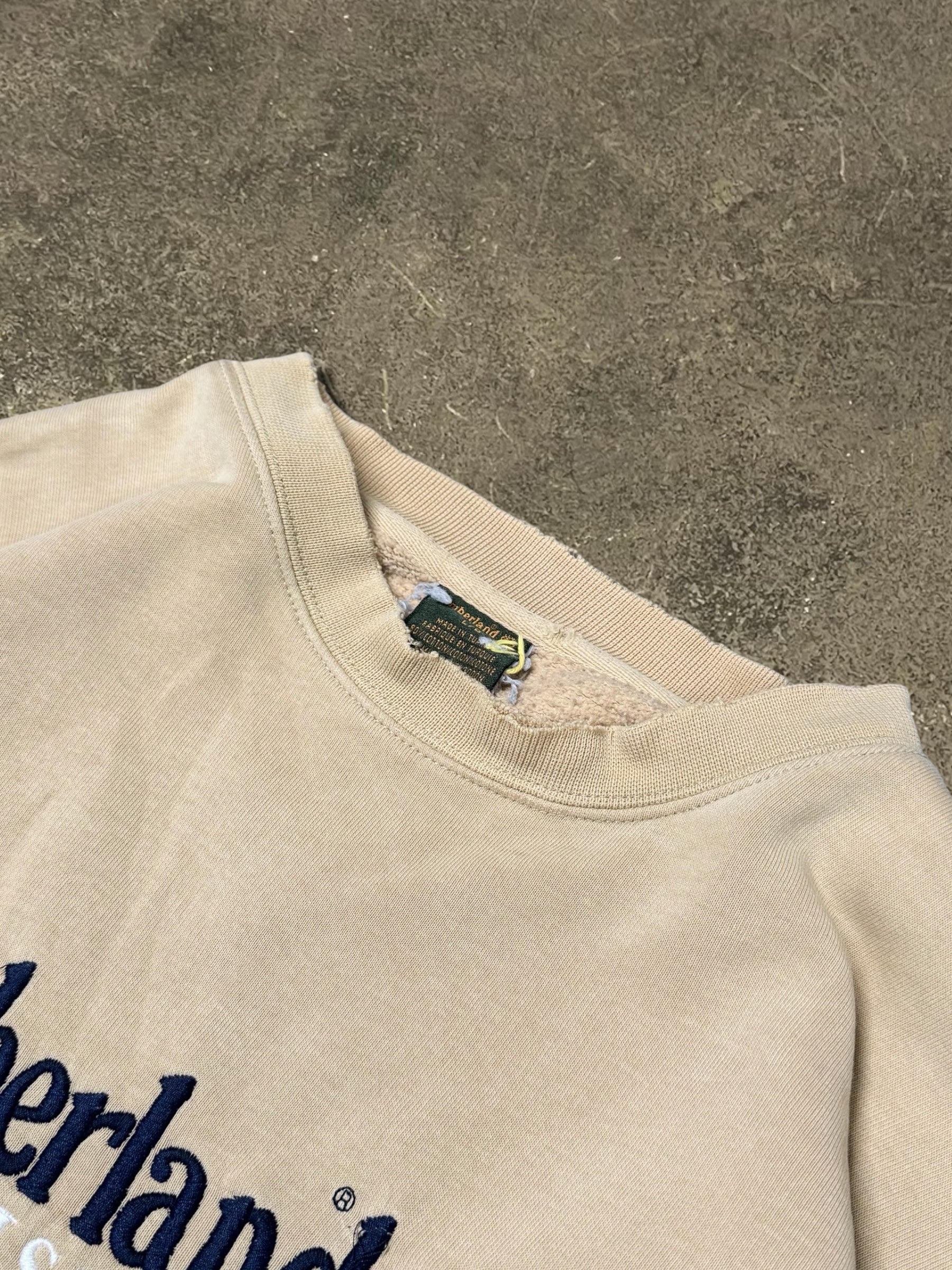 VINTAGE TIMBERLAND BEIGE SWEATSHIRT