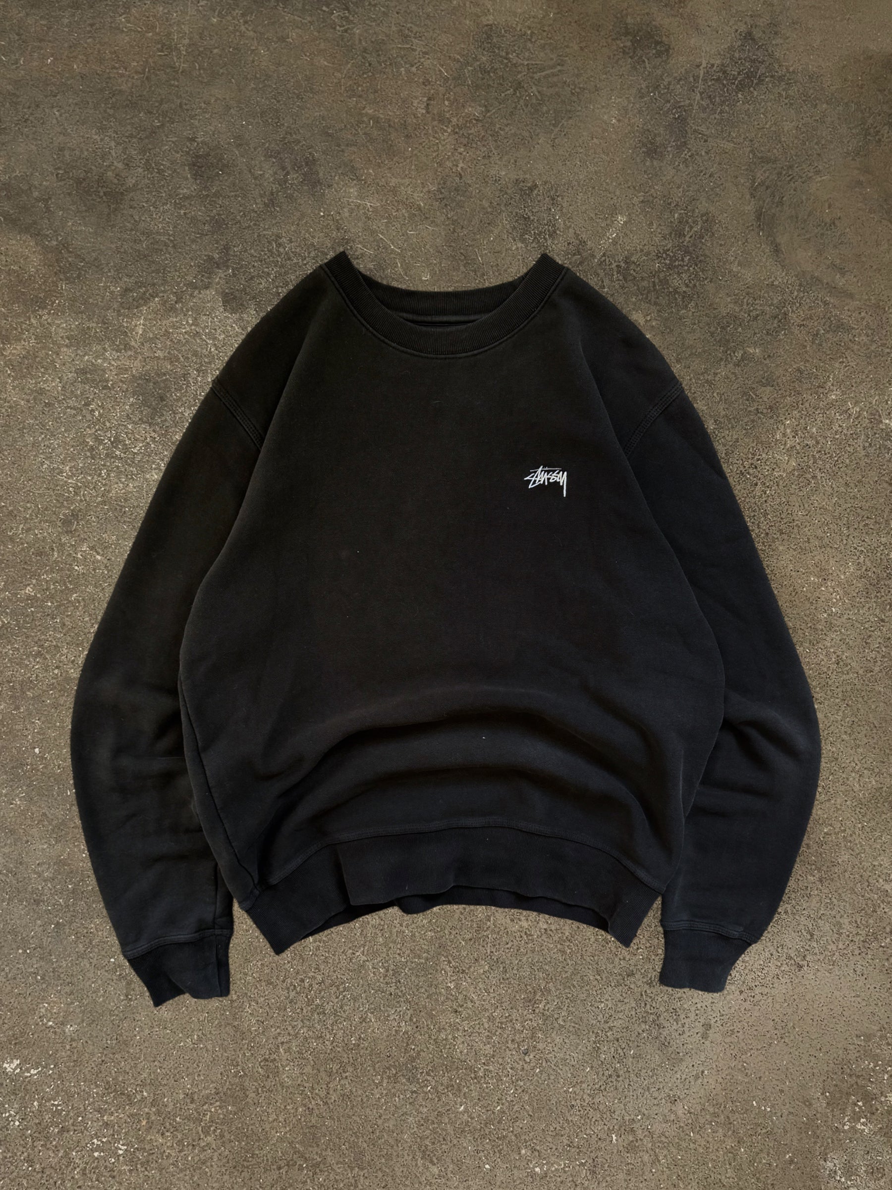 STÜSSY STOCK LOGO SWEATSHIRT