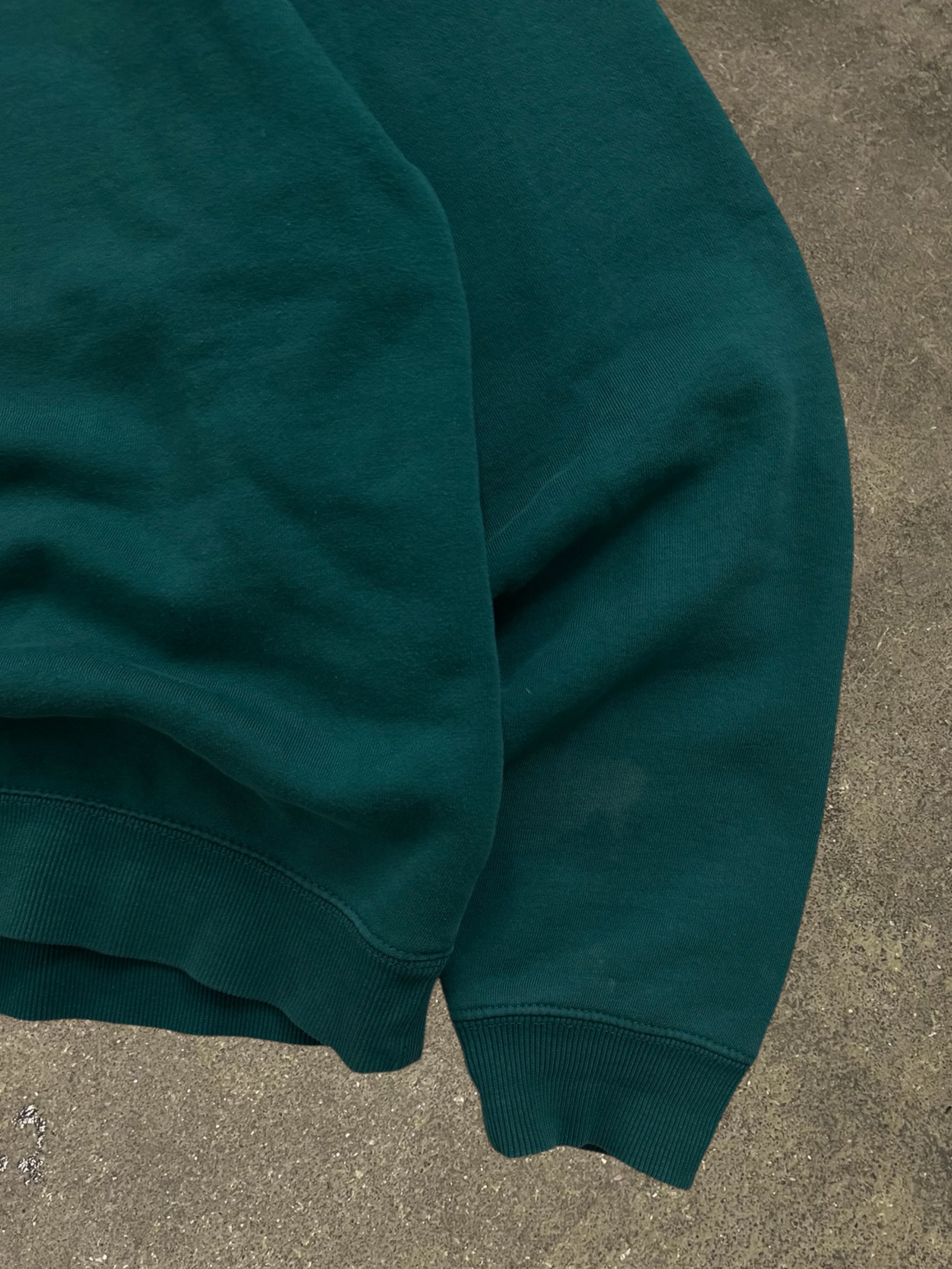 STÜSSY 2 BAR STOCK APPLIQUE SWEATSHIRT