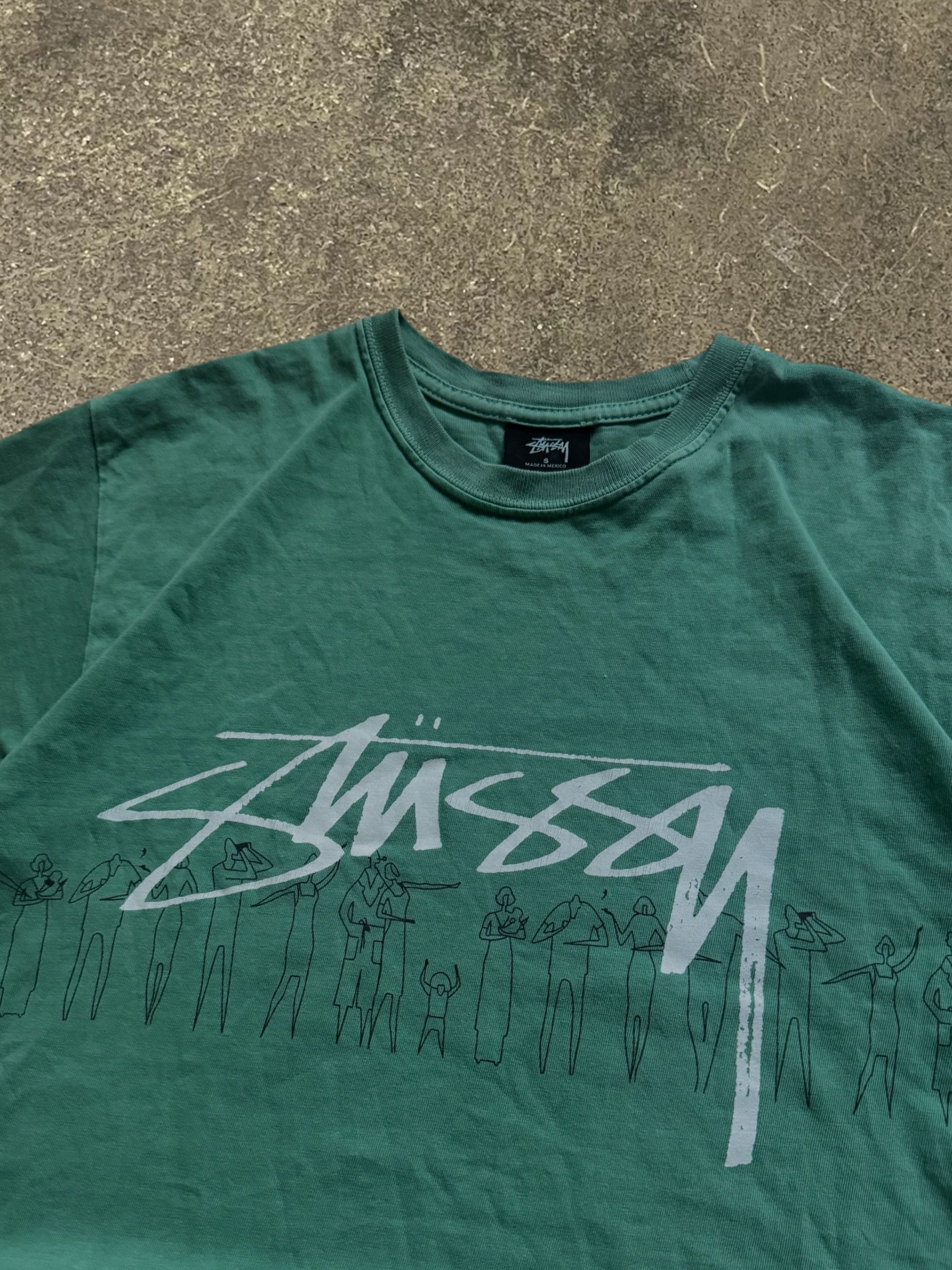 STÜSSY PEOPLE STRIPE T-SHIRT