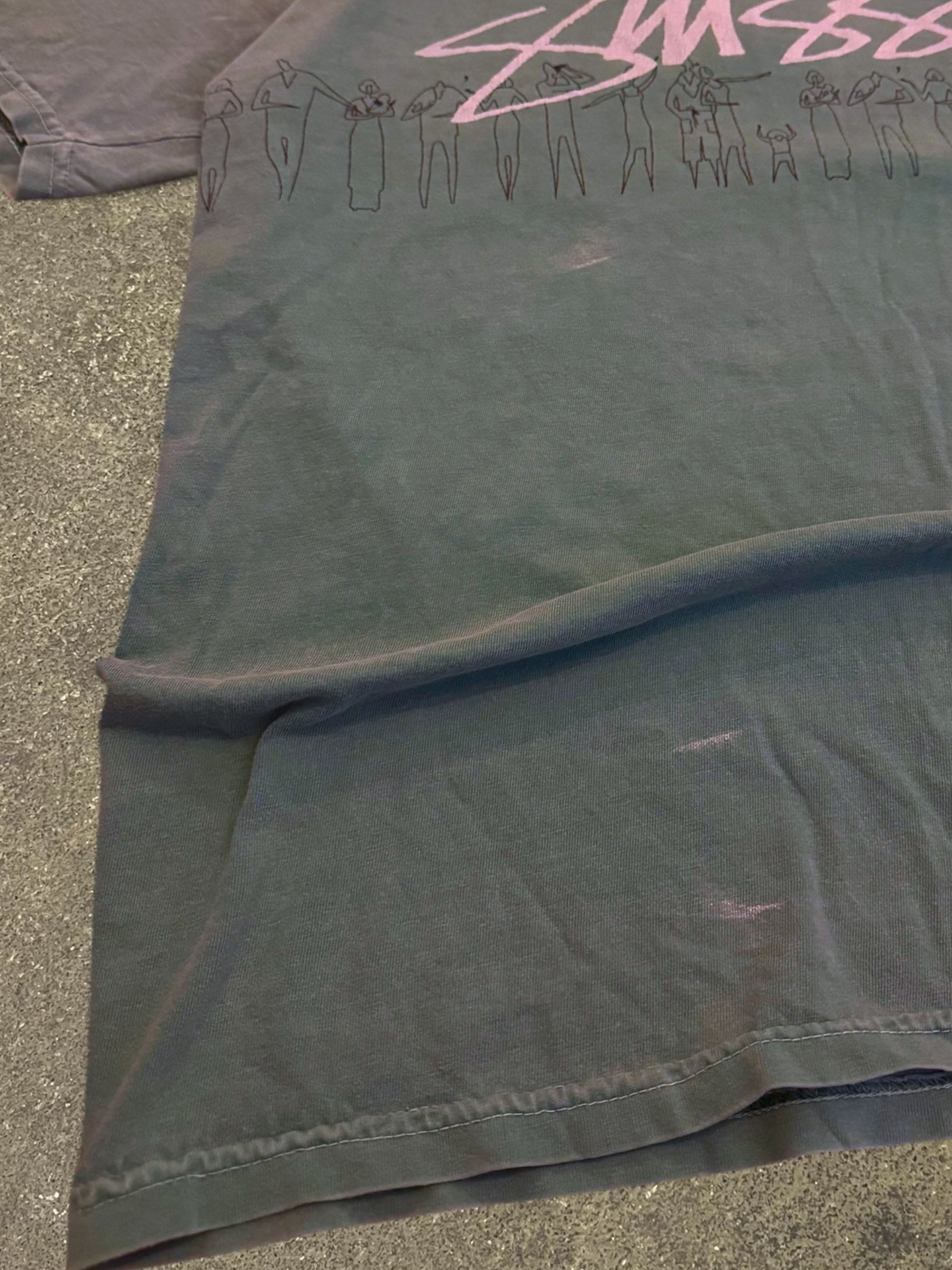 STÜSSY PEOPLE STRIPE T-SHIRT