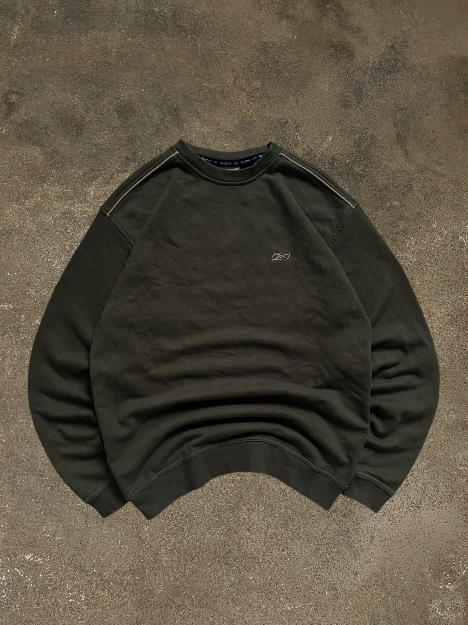 VINTAGE GREEN REEBOK SWEATSHIRT