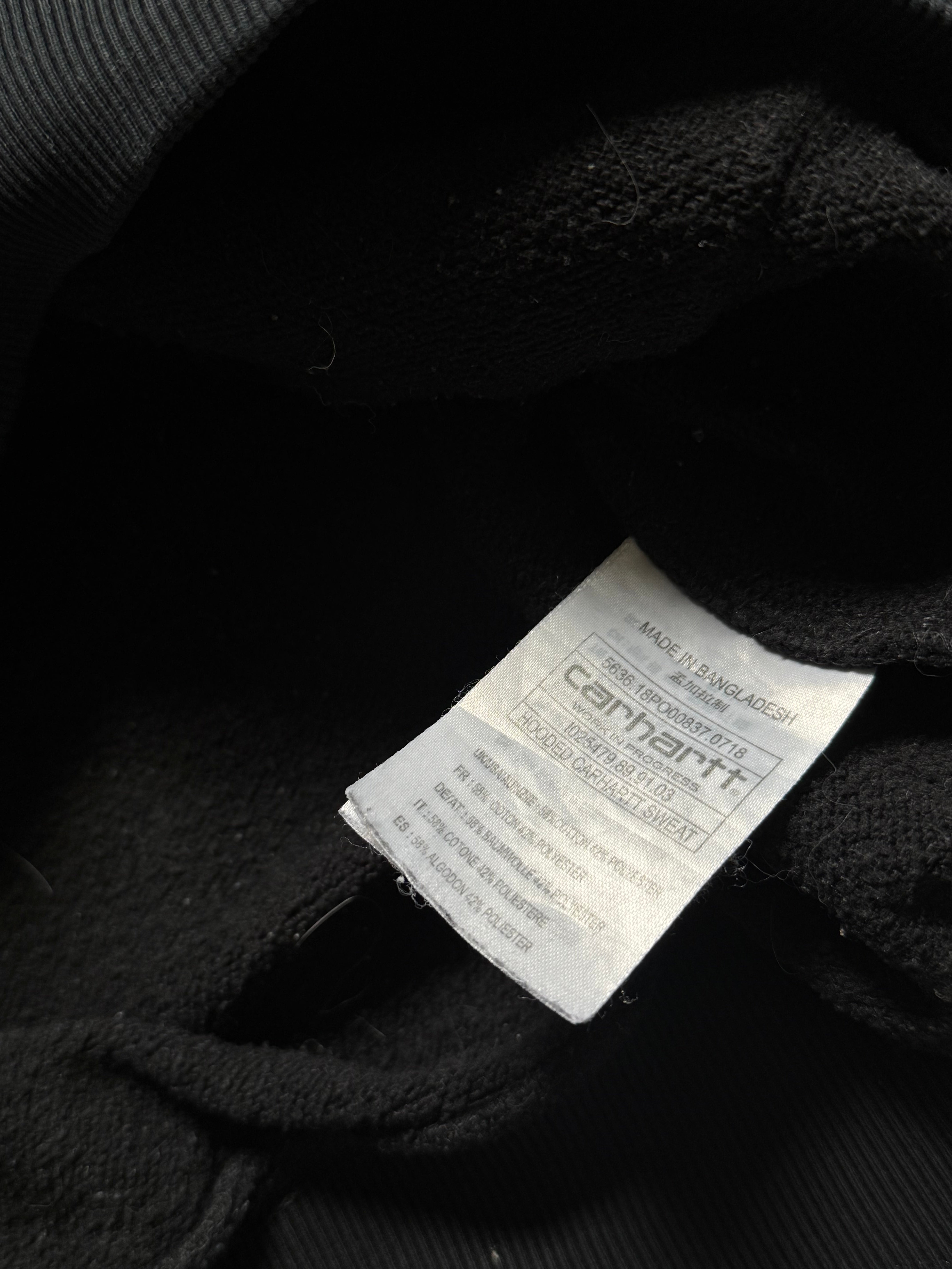 CARHARTT LOGO HOODIE