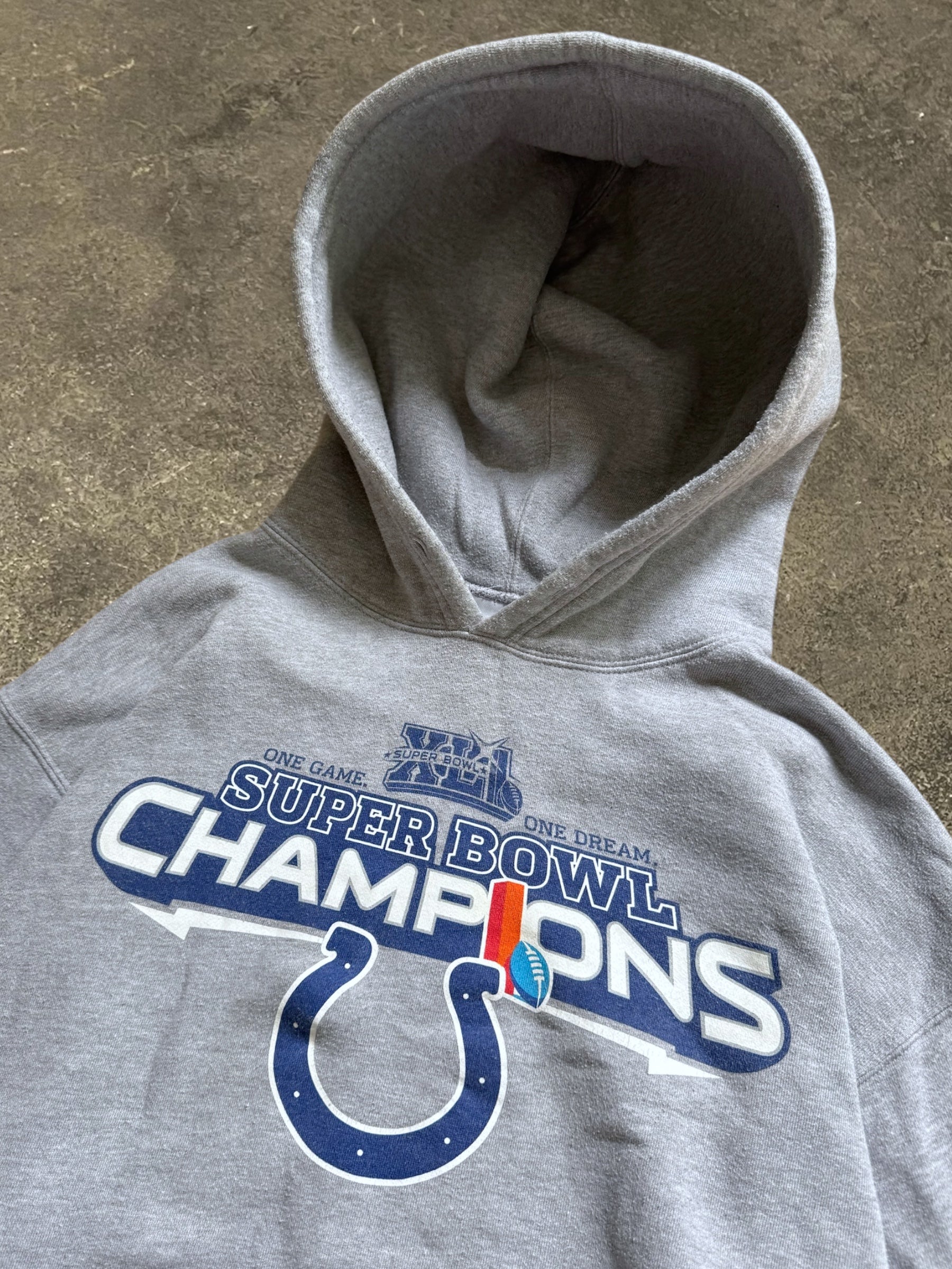 VINTAGE REEBOK SUPER BOWL CHAMPIONS HOODIE