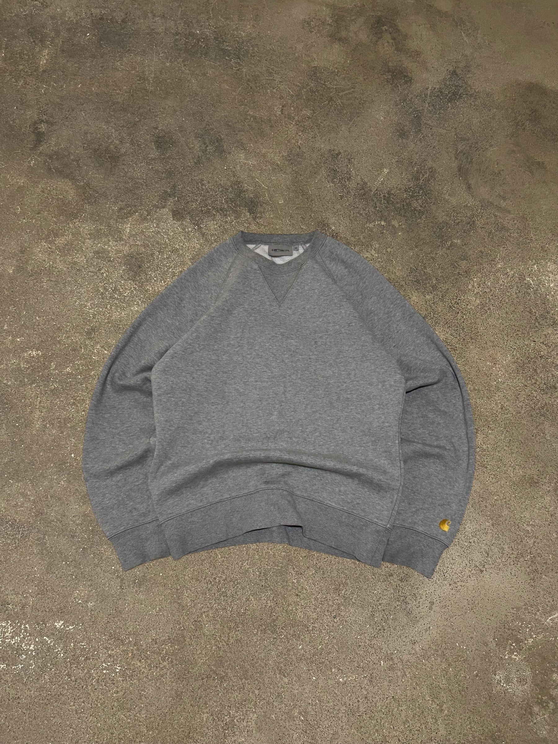 CARHARTT GREY CHASE SWEATSHIRT