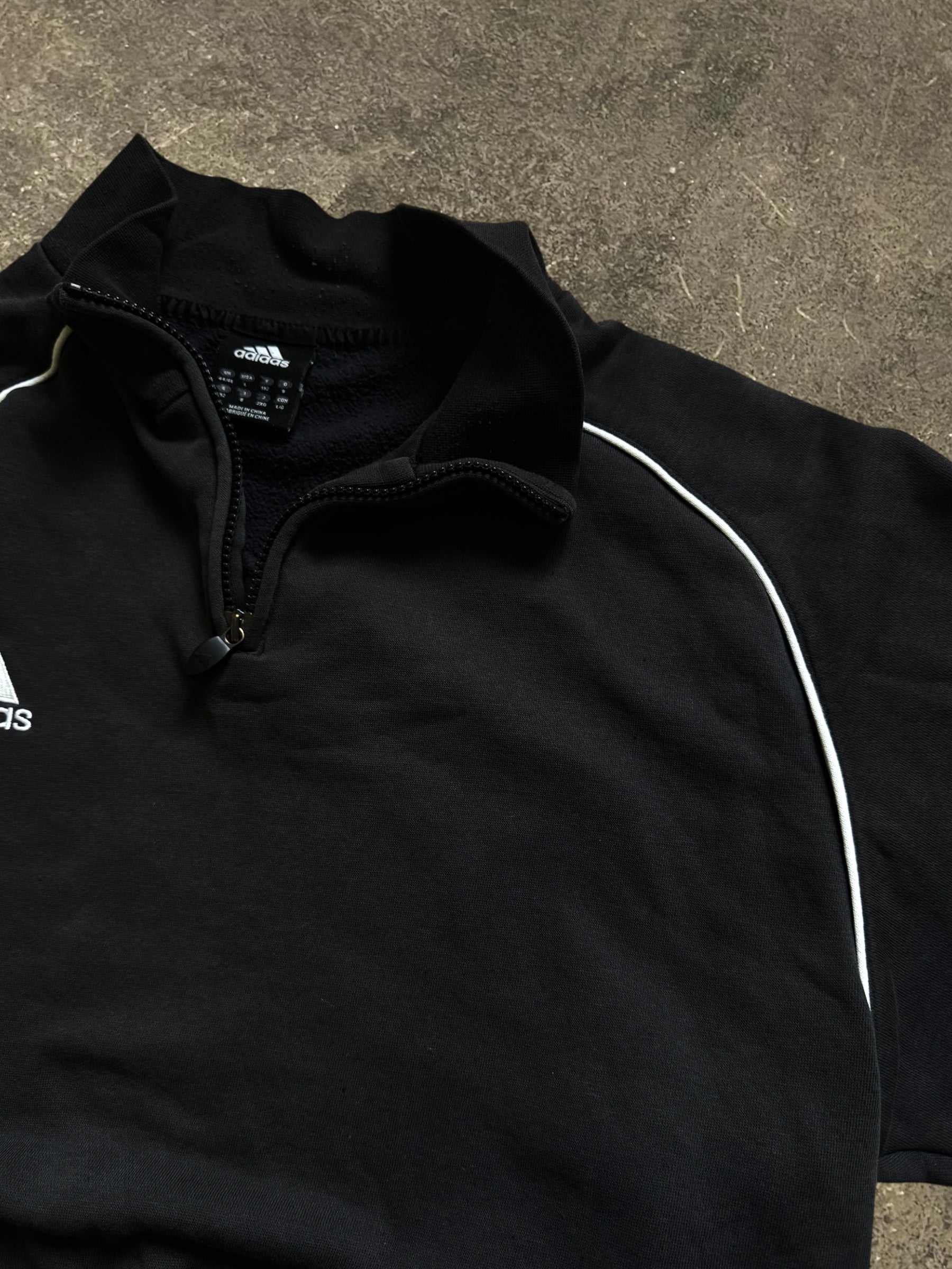 VINTAGE 00S ADIDAS QUARTER-ZIP SWEATSHIRT