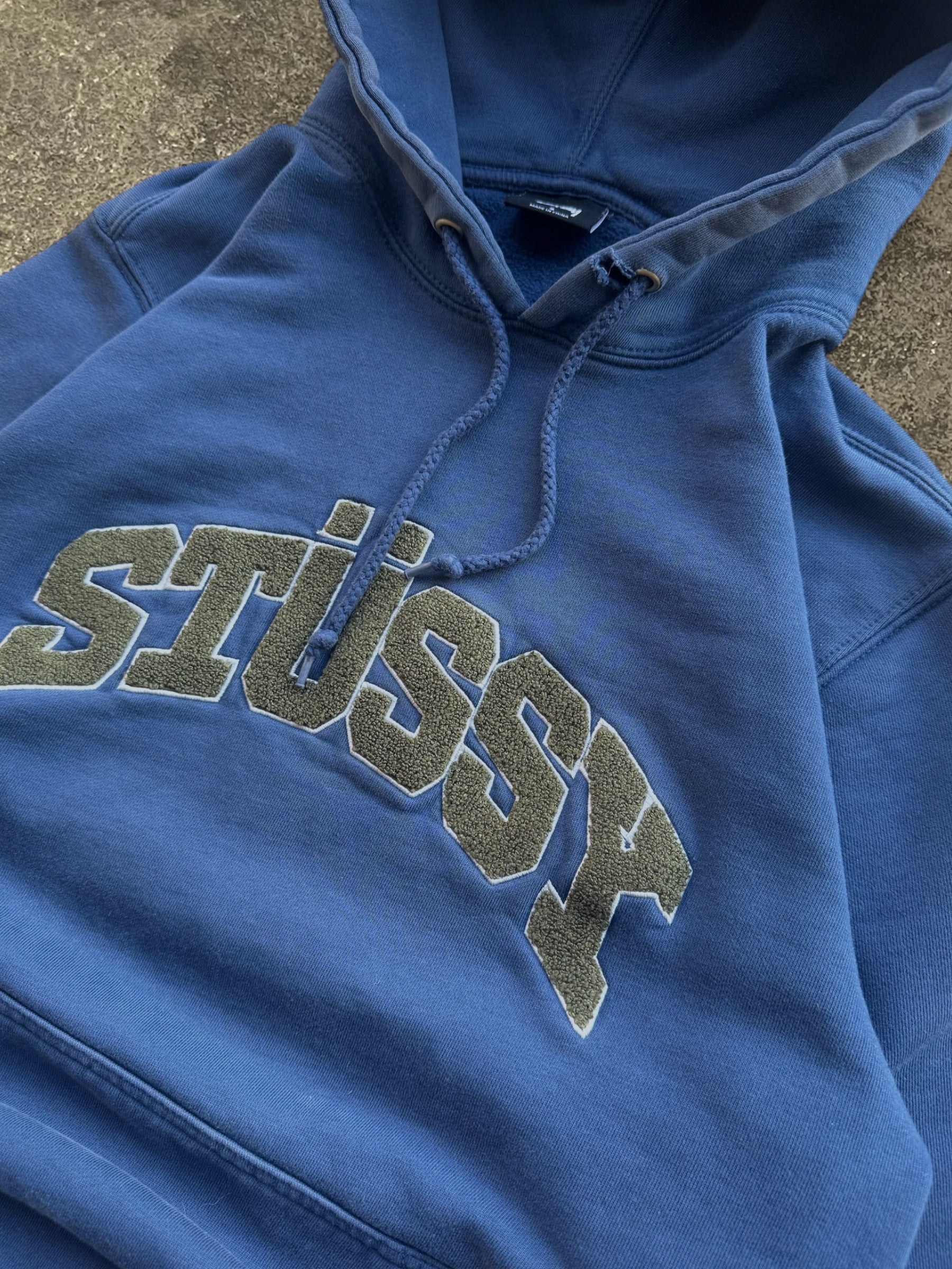 STÜSSY CHENILLE LOGO HOODIE