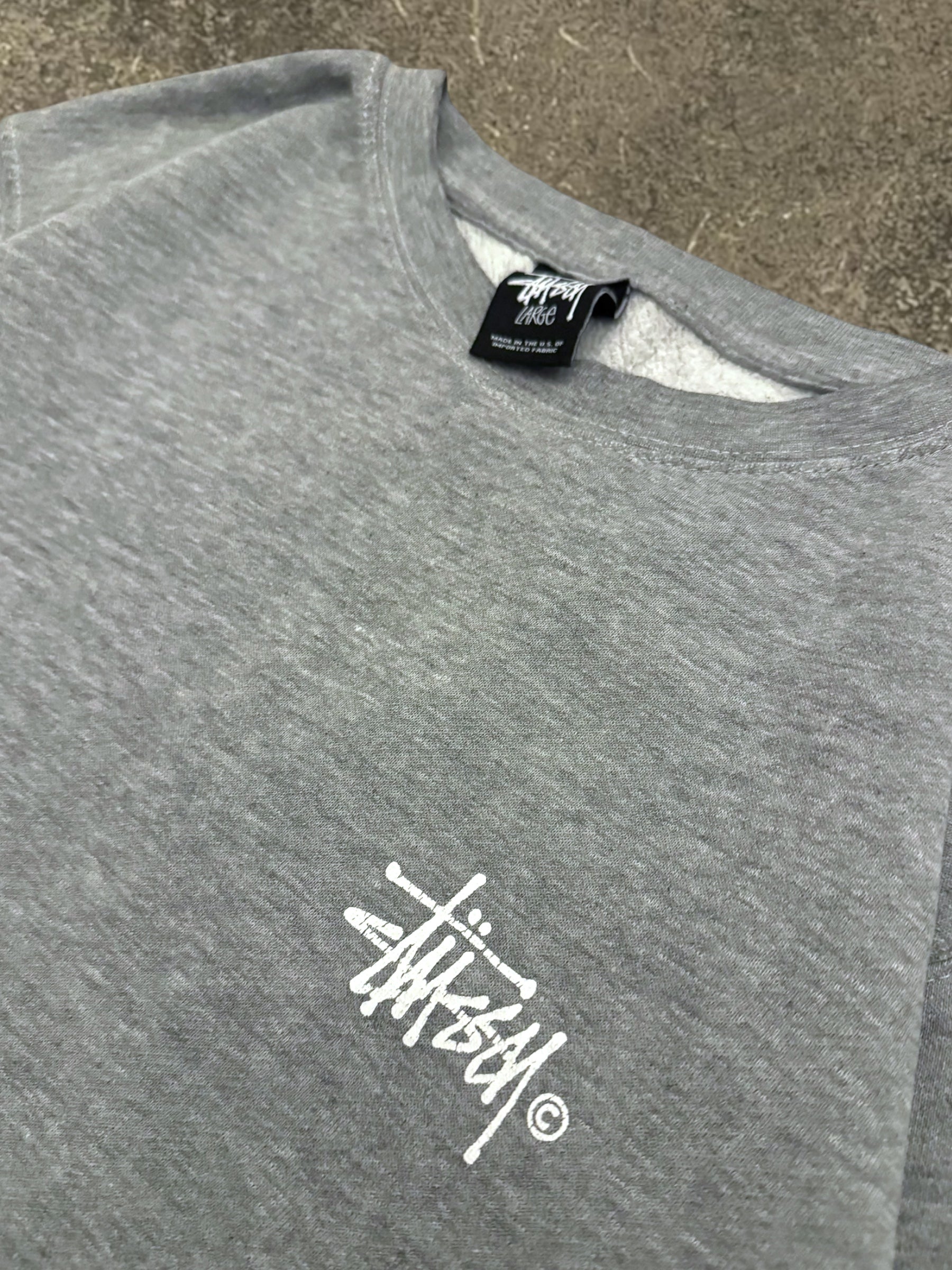 STÜSSY BASIC LOGO SWEATSHIRT