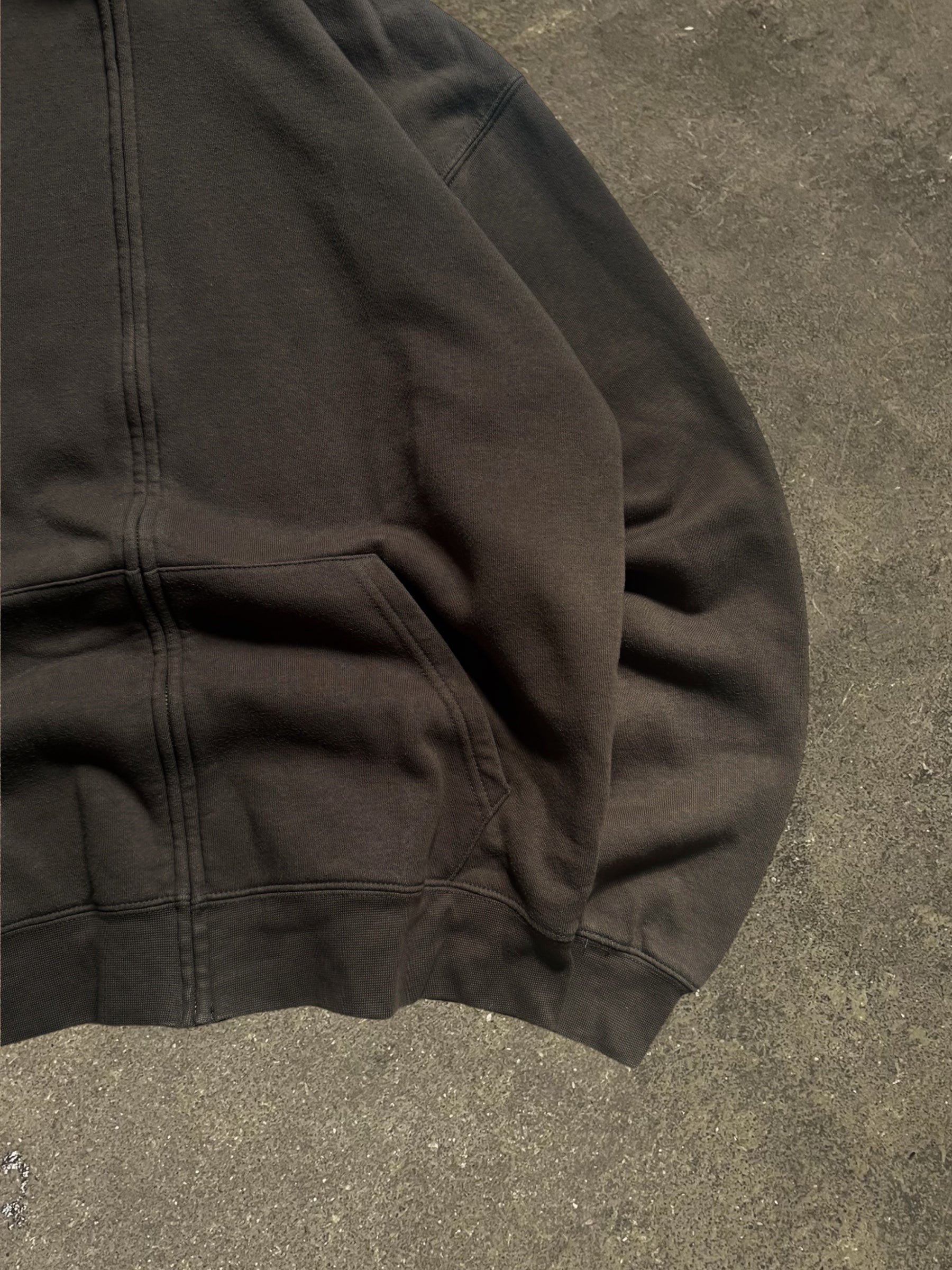 FRUIT OF THE LOOM BLANK ZIP-UP HOODIE