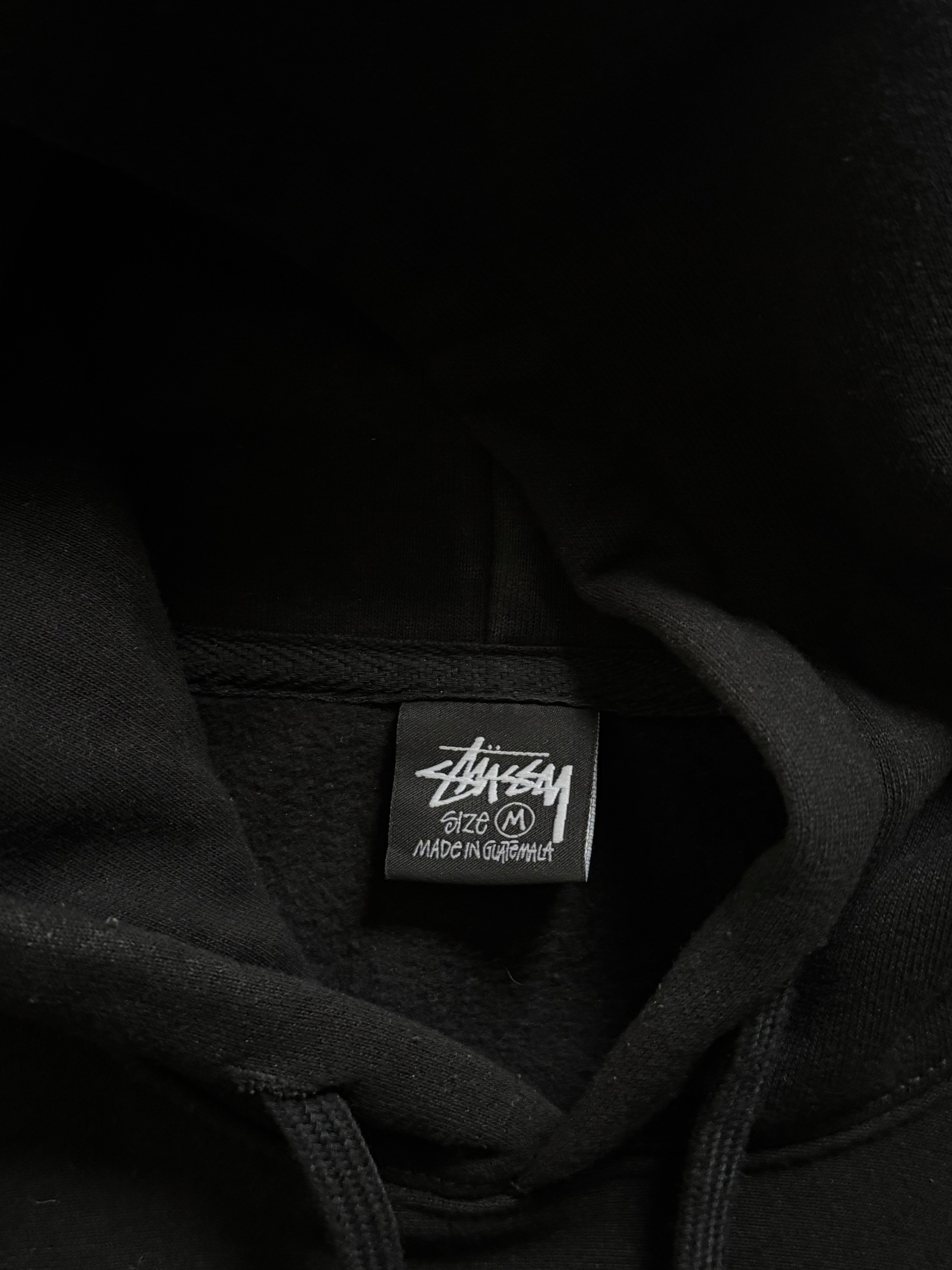 STÜSSY BLACK WORLD TOUR HOODIE