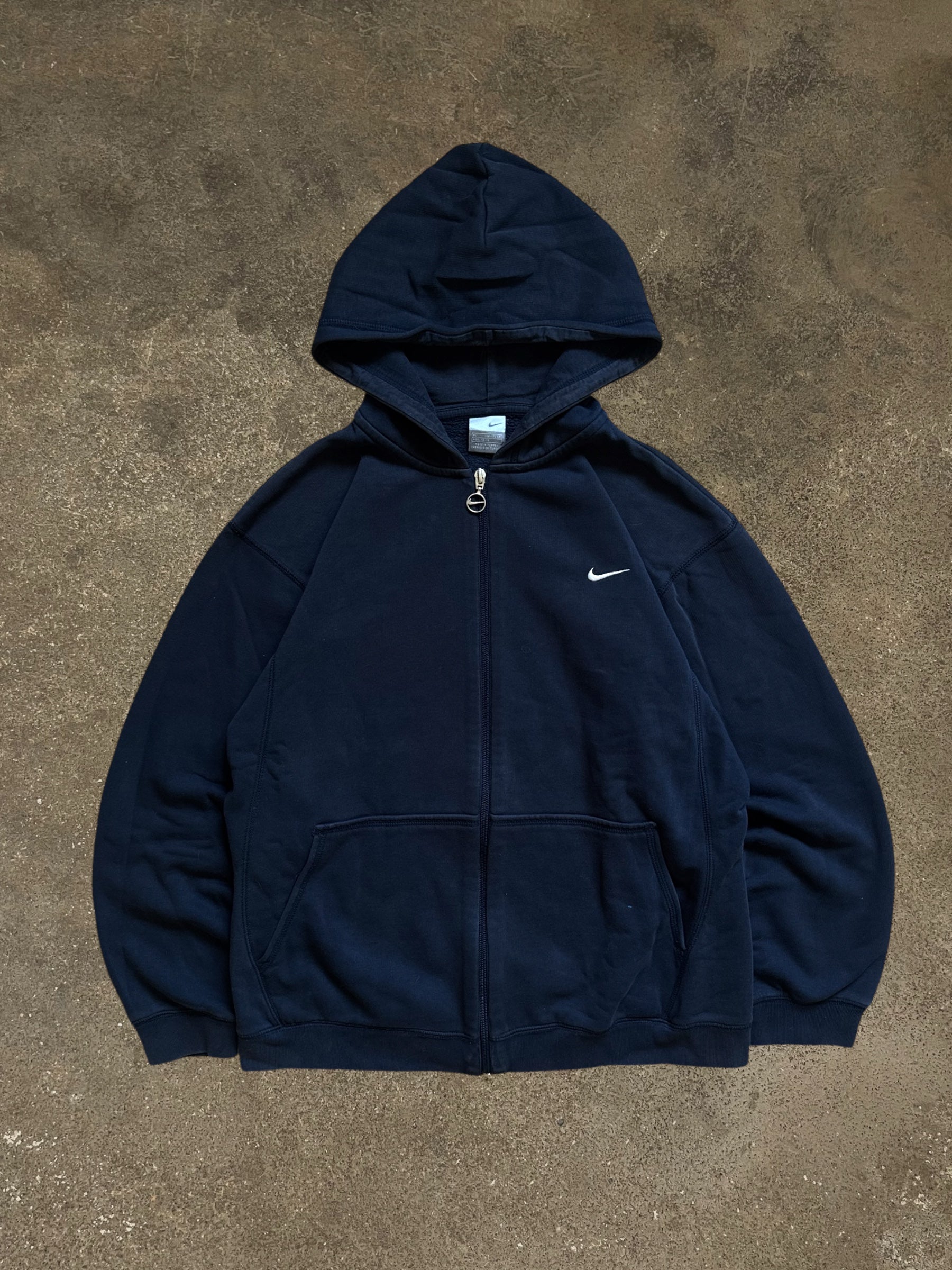 VINTAGE 00S NIKE ZIP-UP HOODIE