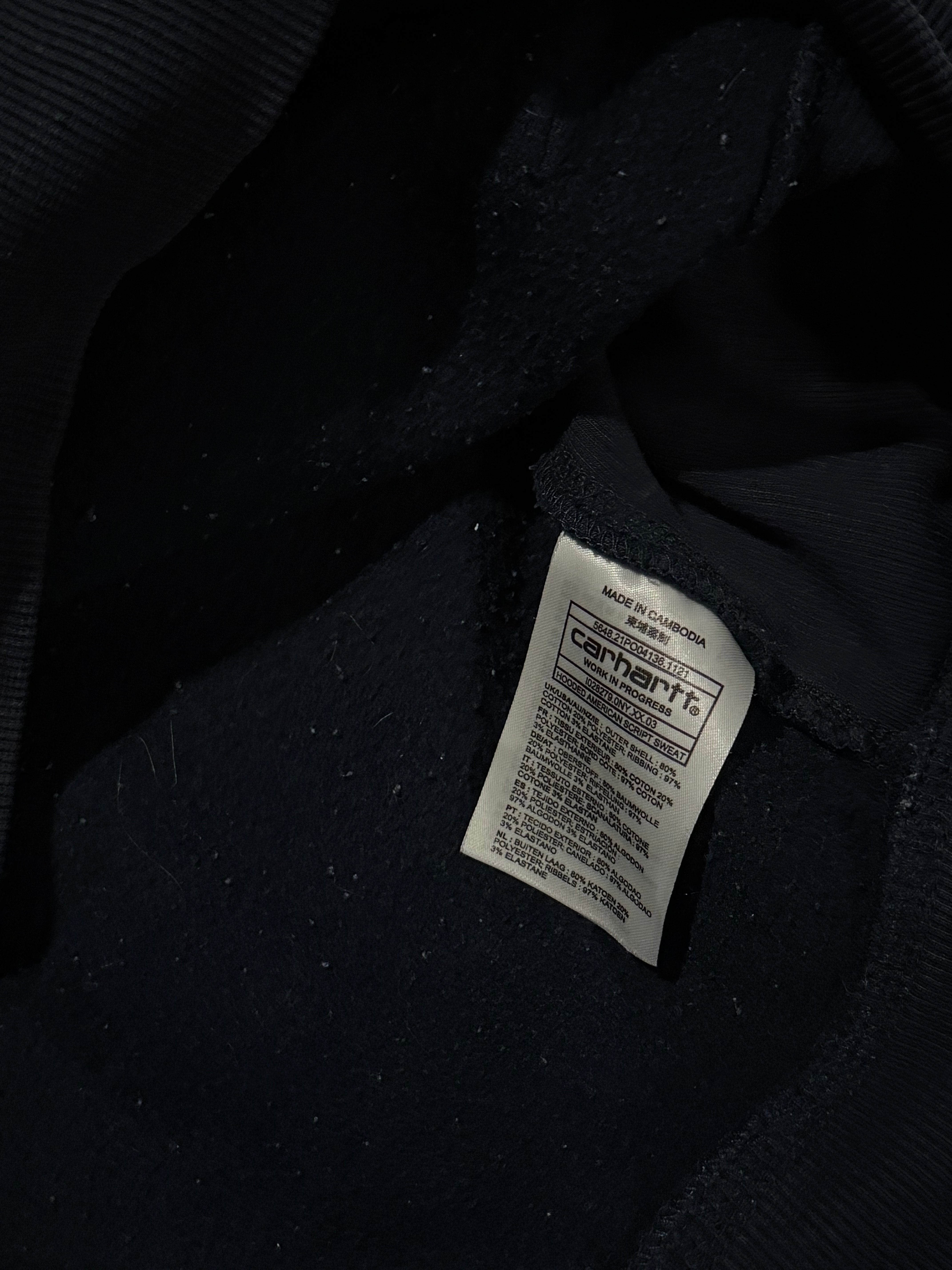 CARHARTT AMERICAN SCRIPT HOODIE