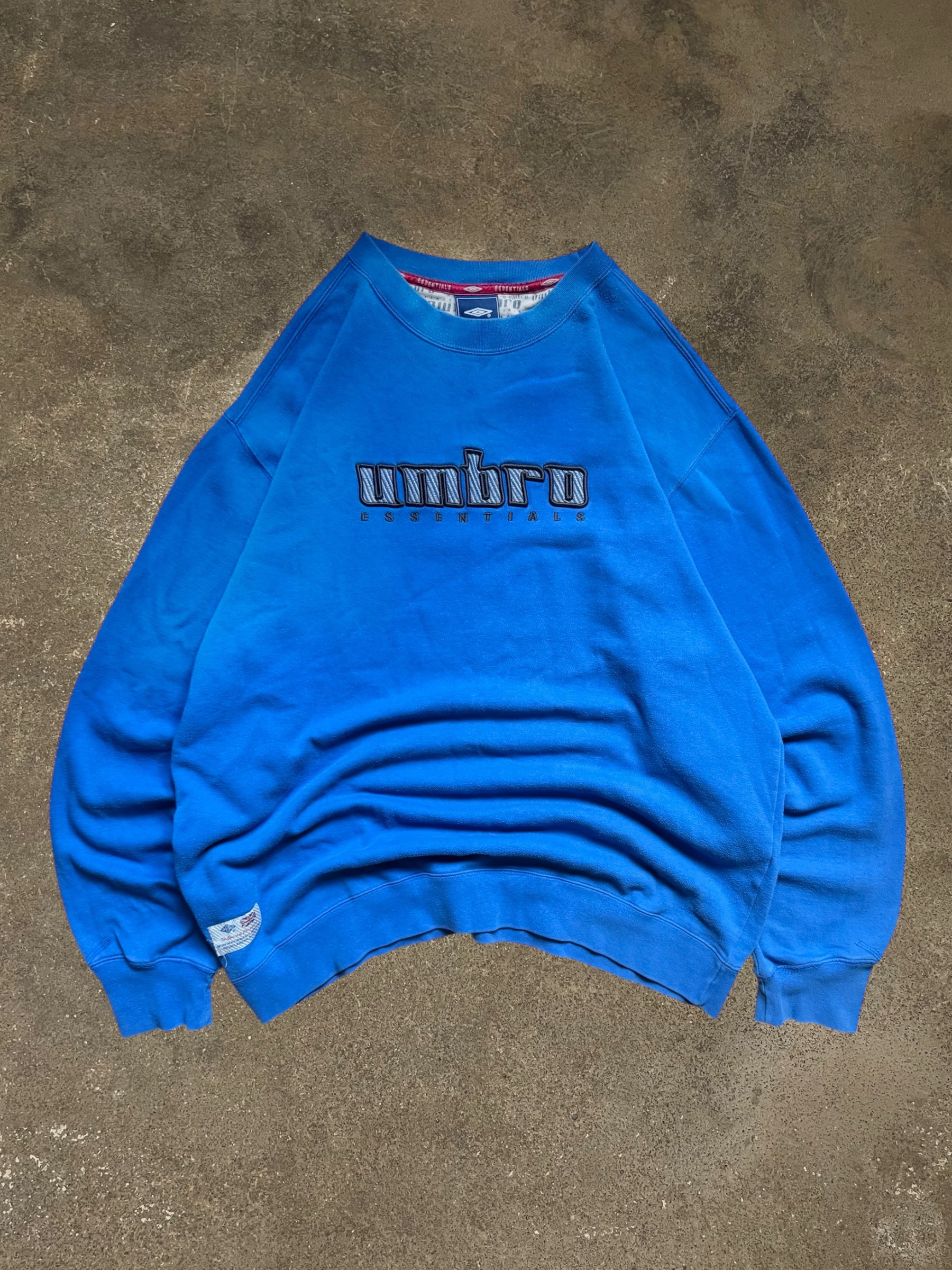 VINTAGE BLUE UMBRO SWEATSHIRT