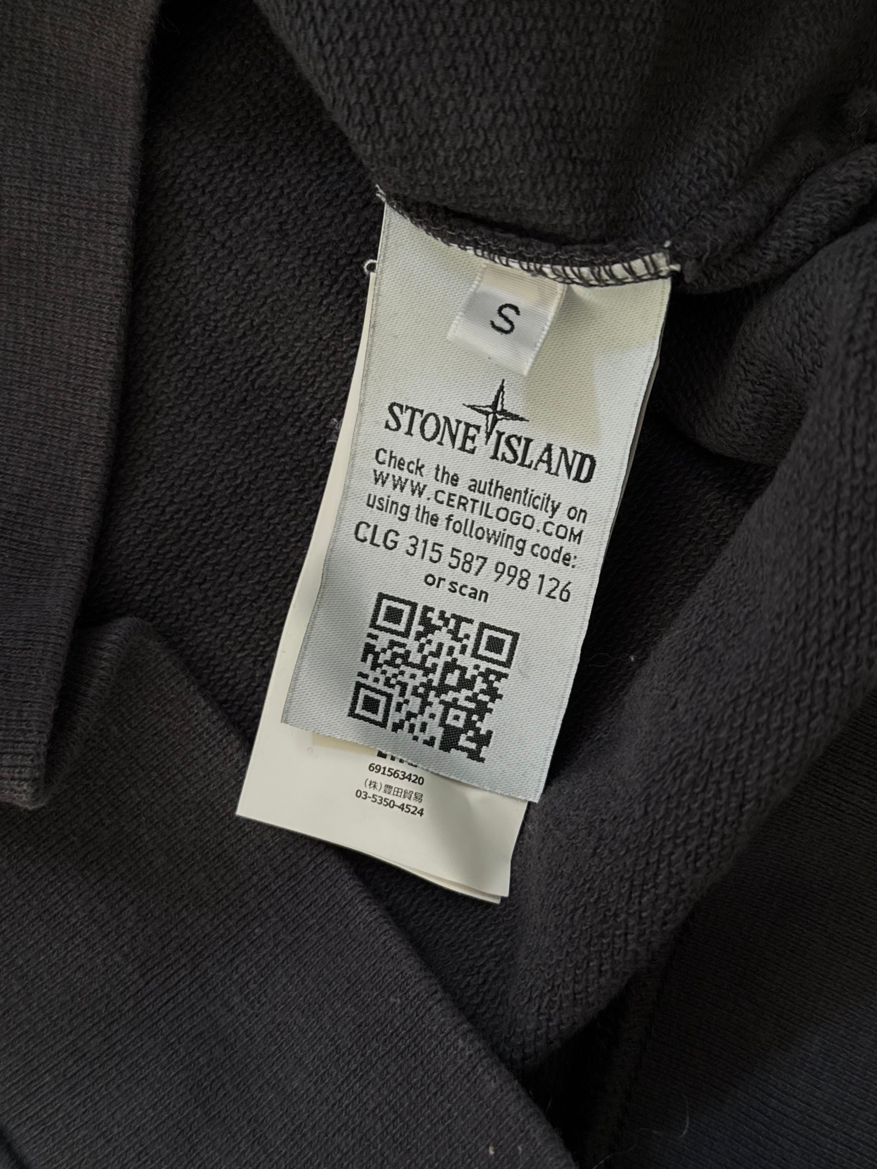 STONE ISLAND SPELLOUT SWEATSHIRT