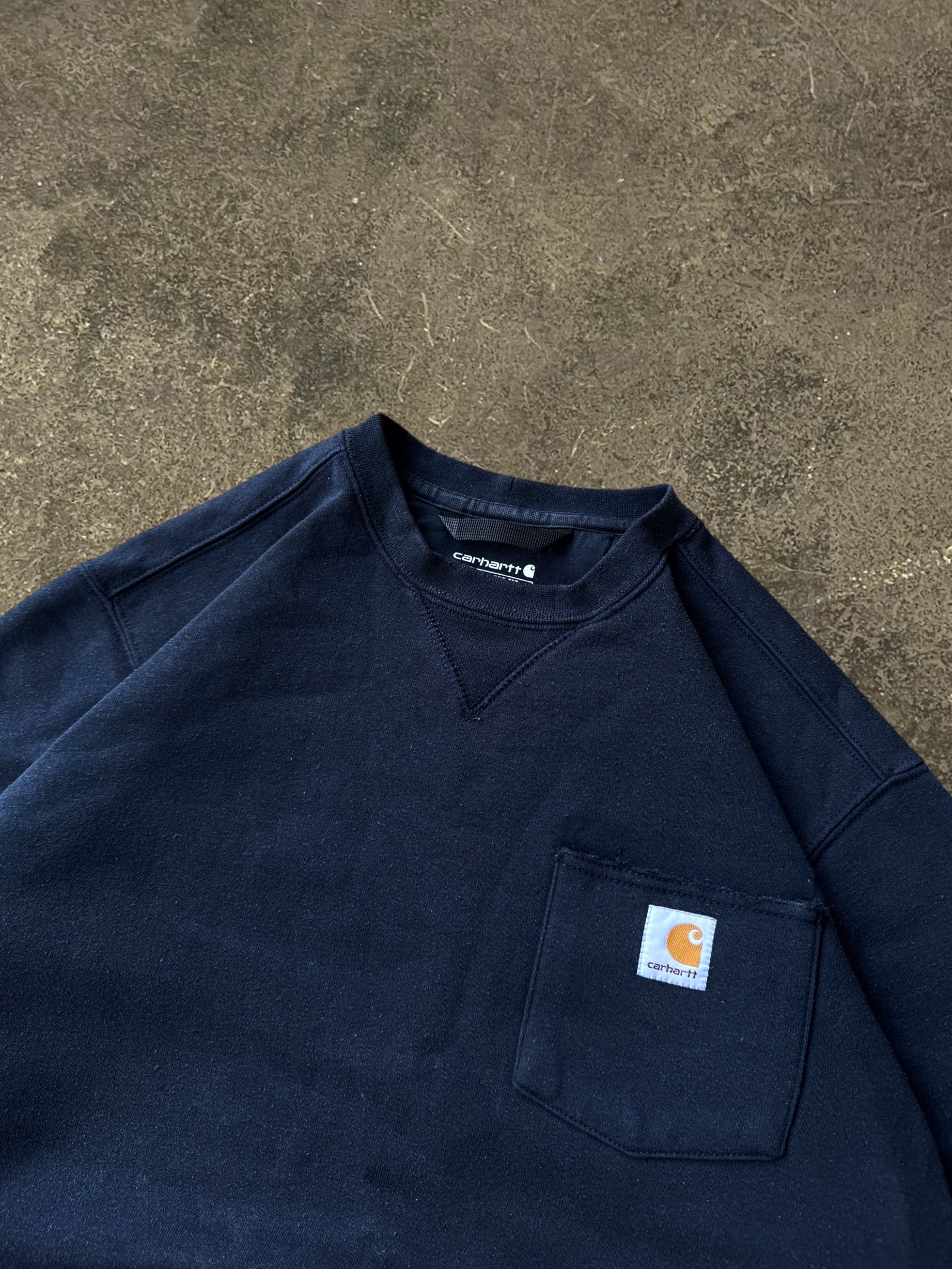 VINTAGE CARHARTT POCKET LOGO SWEATSHIRT