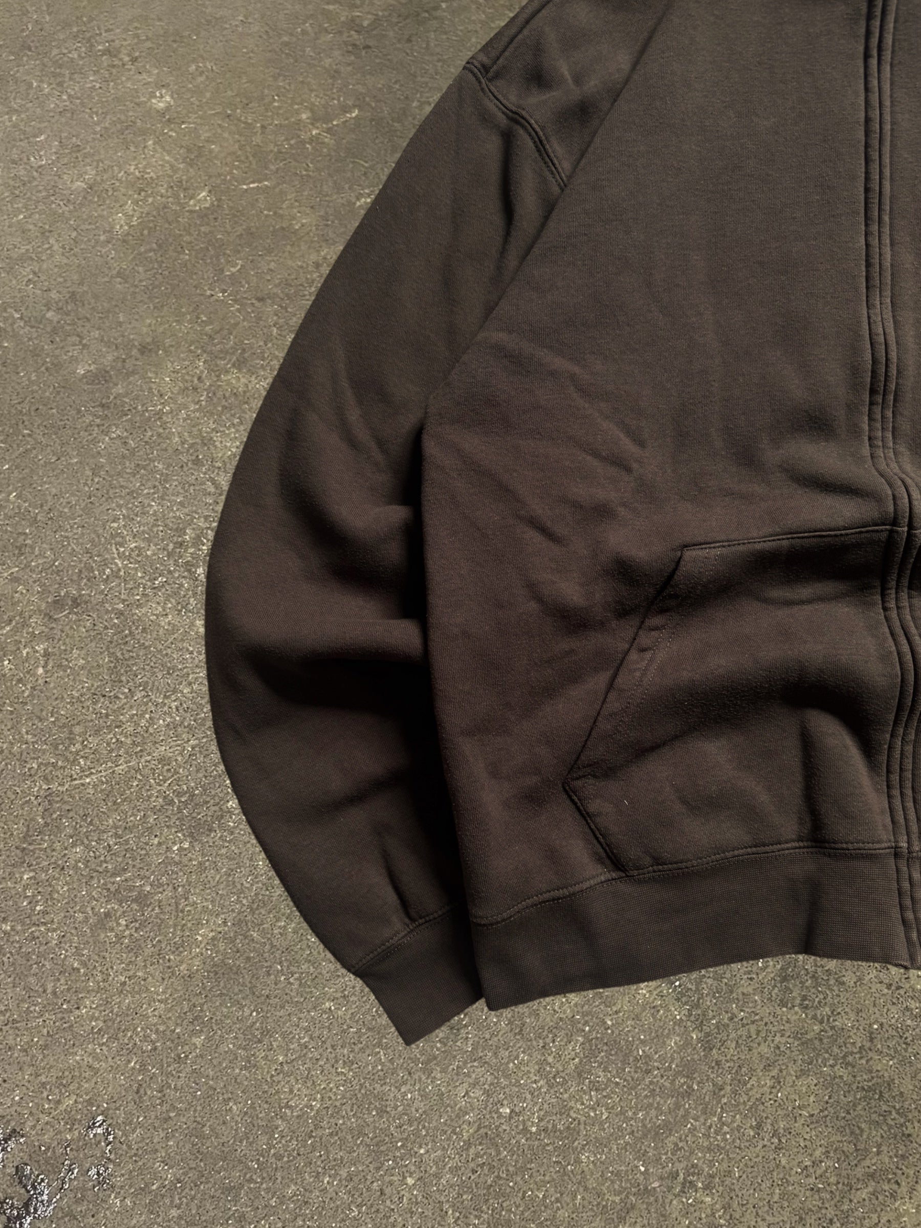 FRUIT OF THE LOOM BLANK ZIP-UP HOODIE